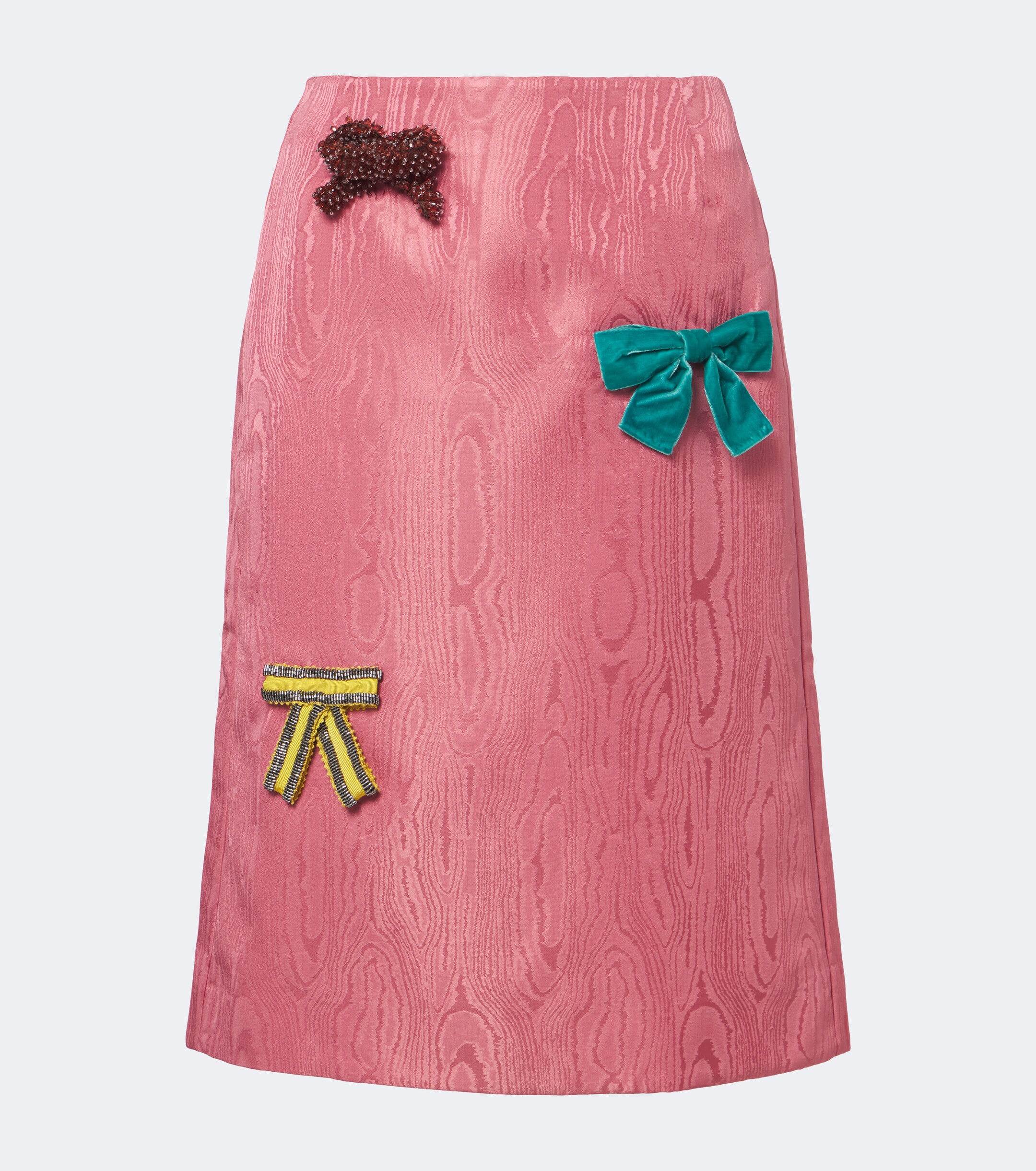 Alémais Alémais Valentina embellished moiré midi skirt