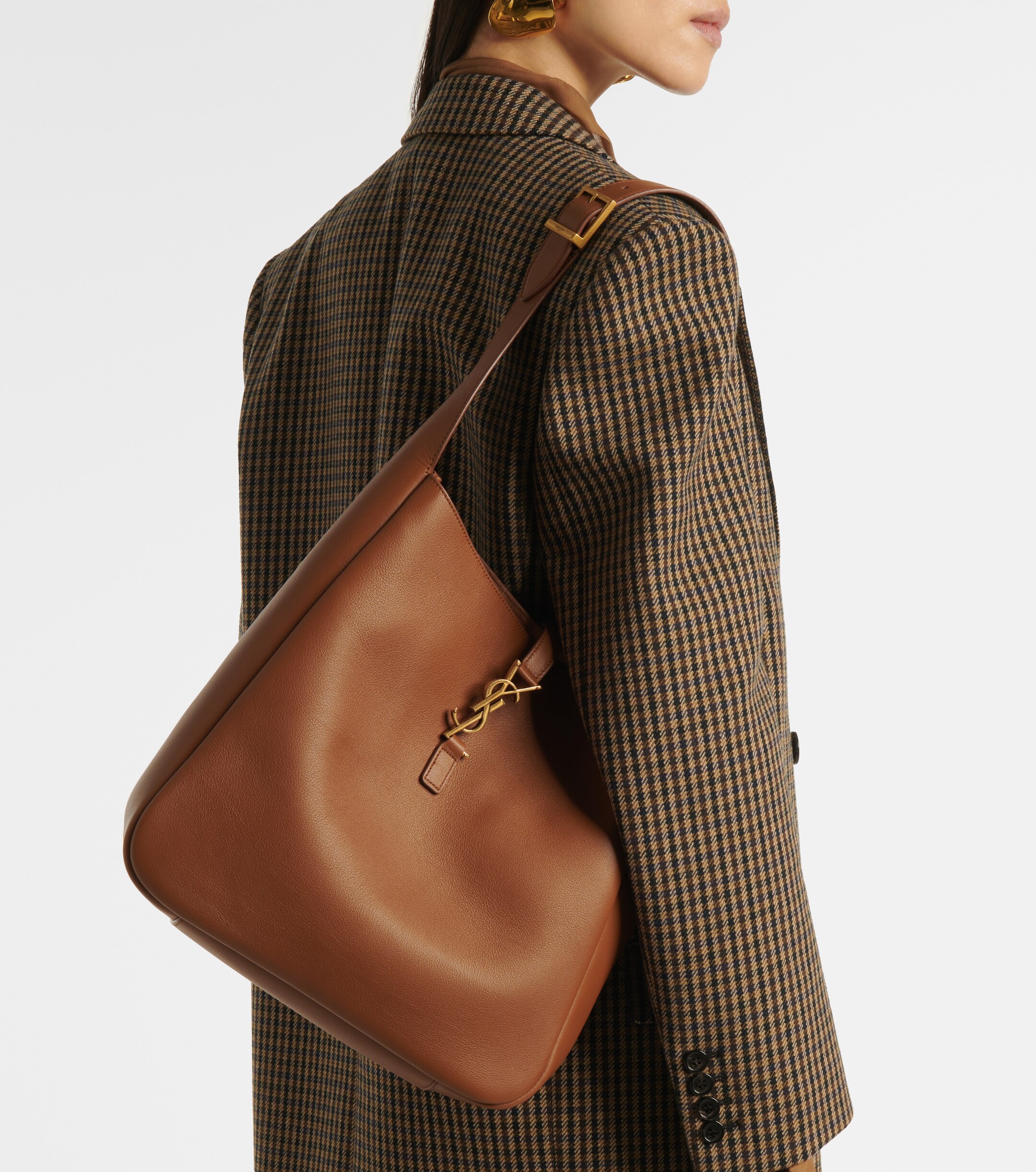 Saint Laurent Le 5 à 7 Supple Large leather shoulder bag