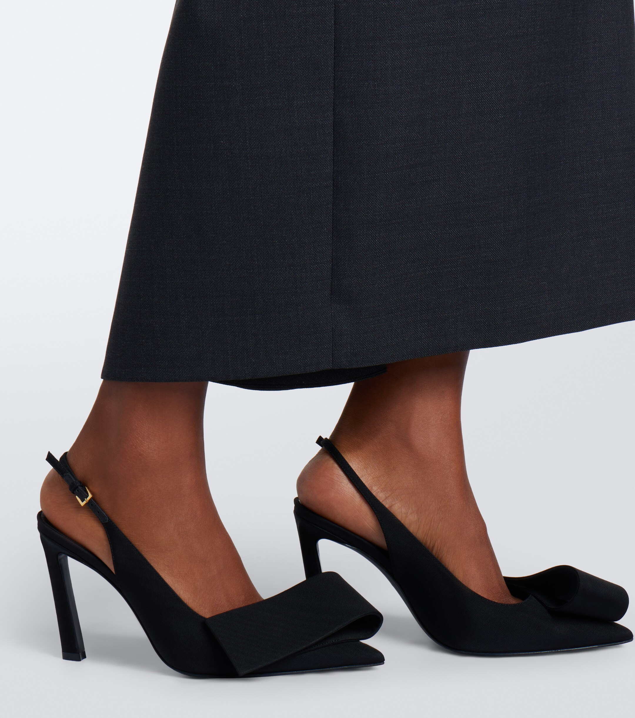 Givenchy Givenchy Twisted Ribbon slingback pumps