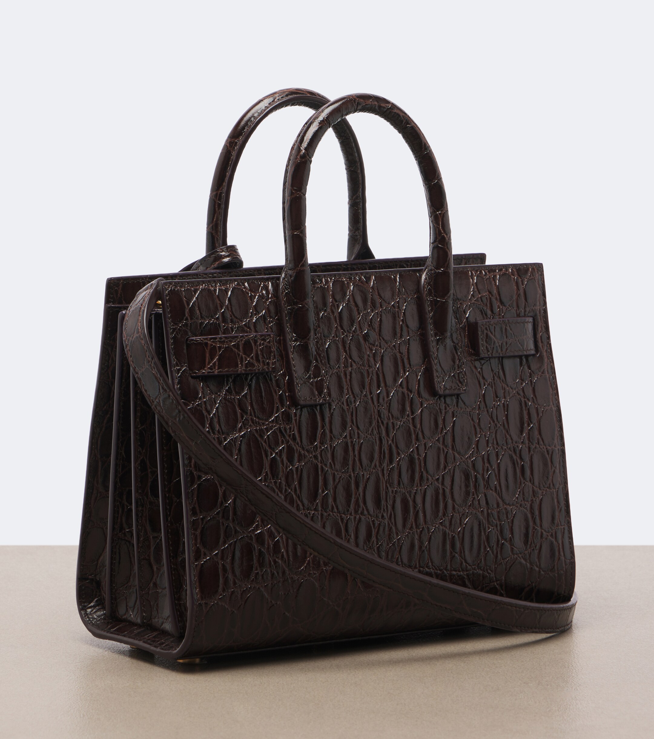 Saint Laurent Saint Laurent Sac De Jour Nano leather top-handle bag