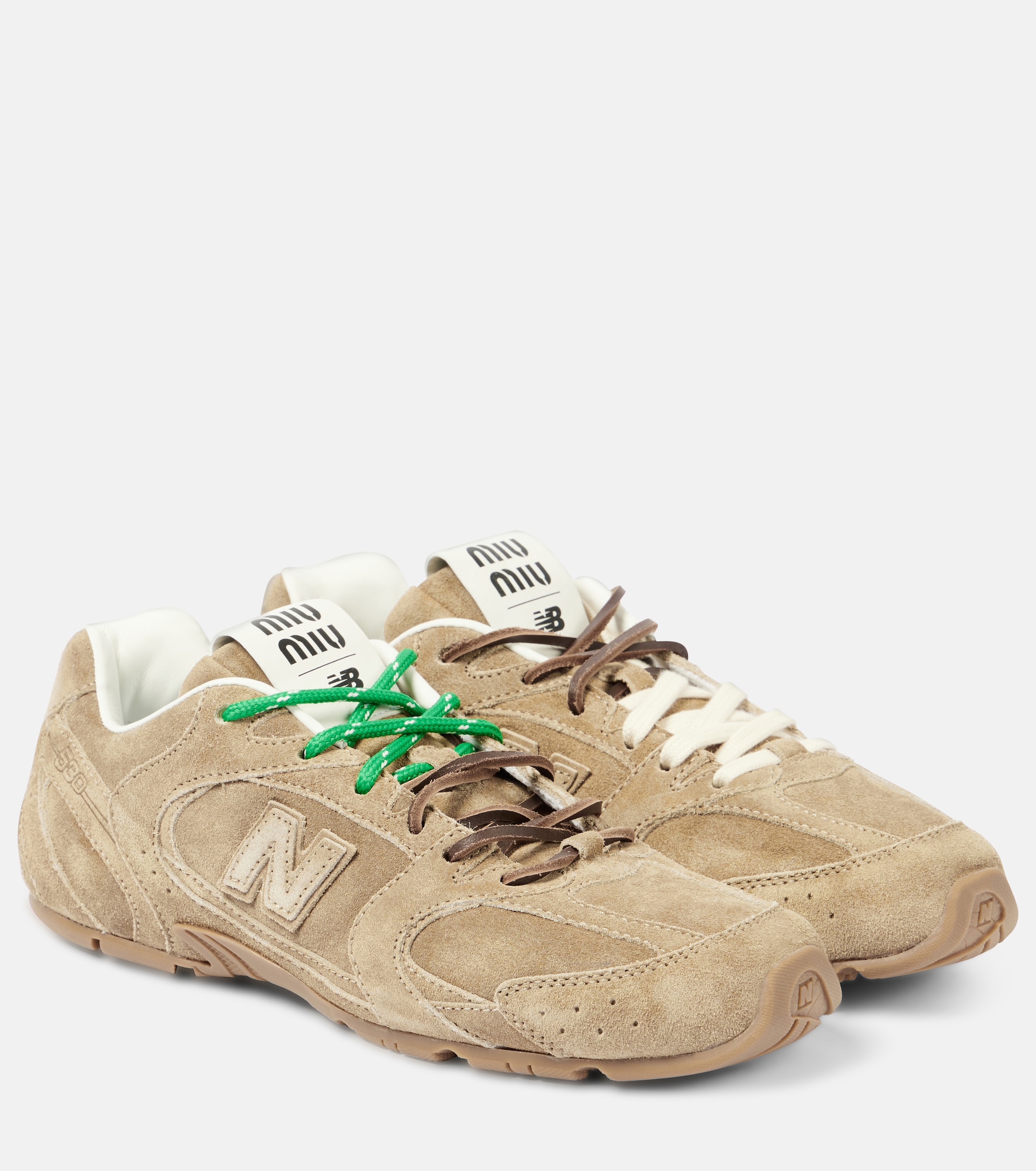 Miu Miu Miu Miu x New Balance 530 SL suede sneakers