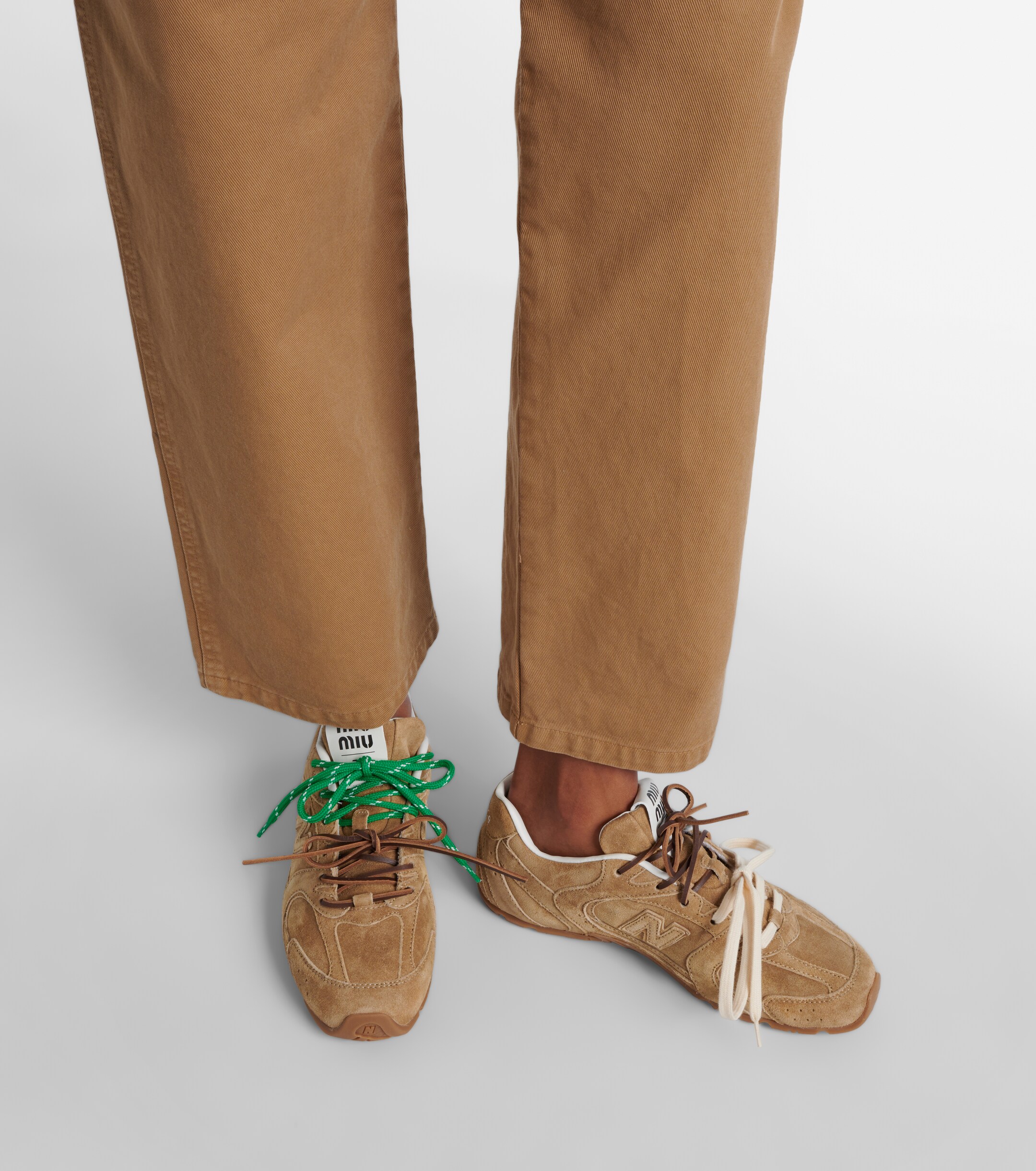 Miu Miu Miu Miu x New Balance 530 SL suede sneakers