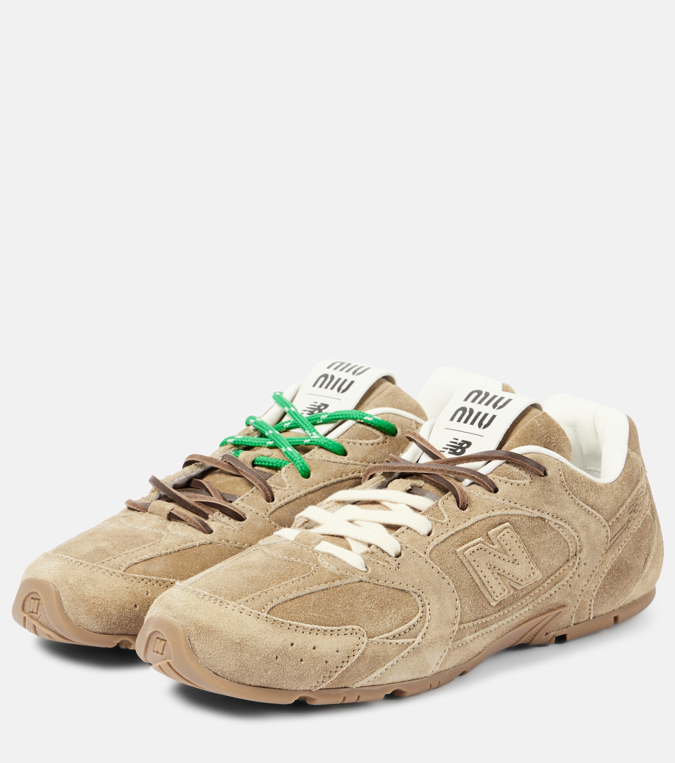 Miu Miu Miu Miu x New Balance 530 SL suede sneakers