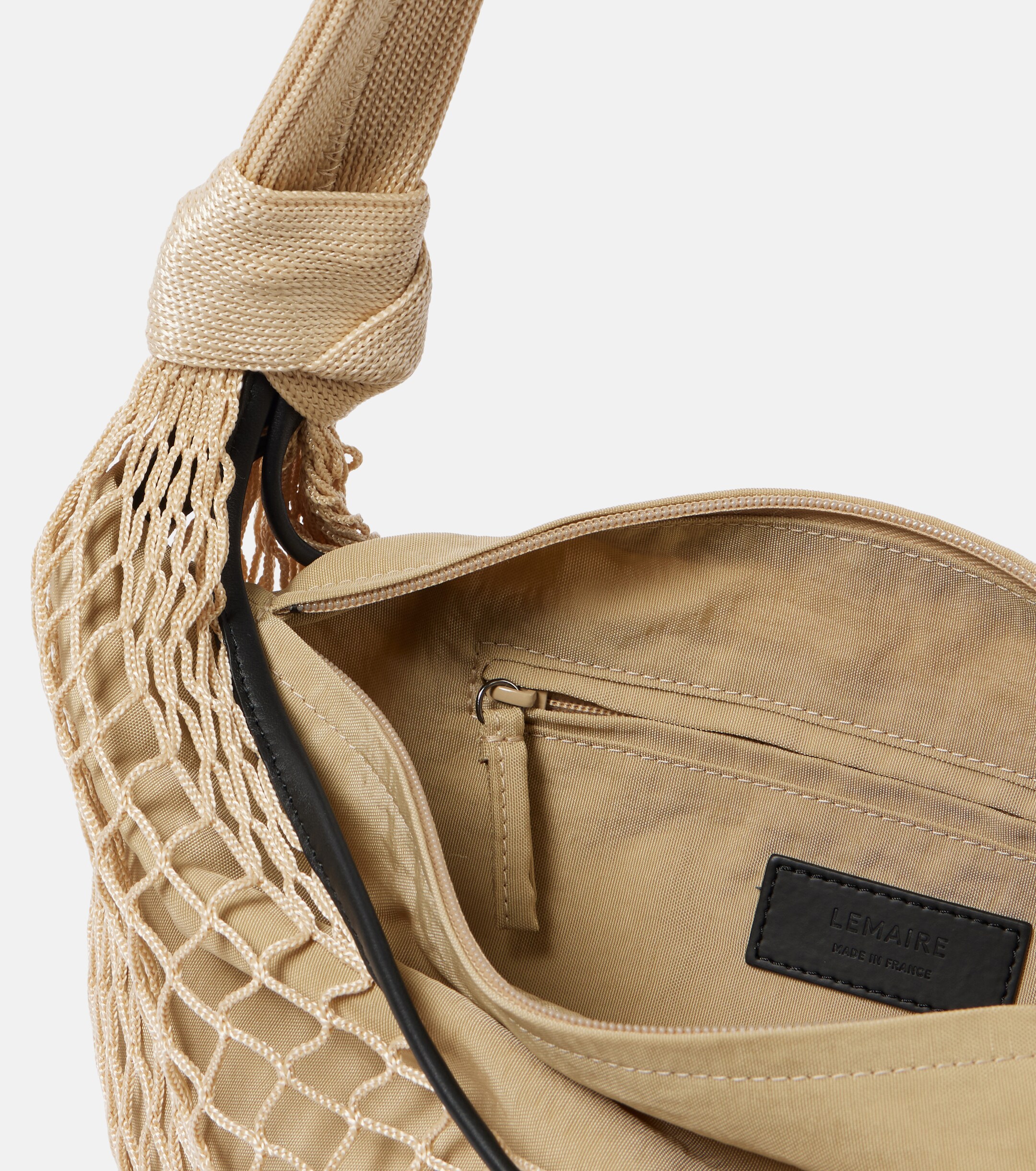 Lemaire x Filt Croissant leather-trimmed bag