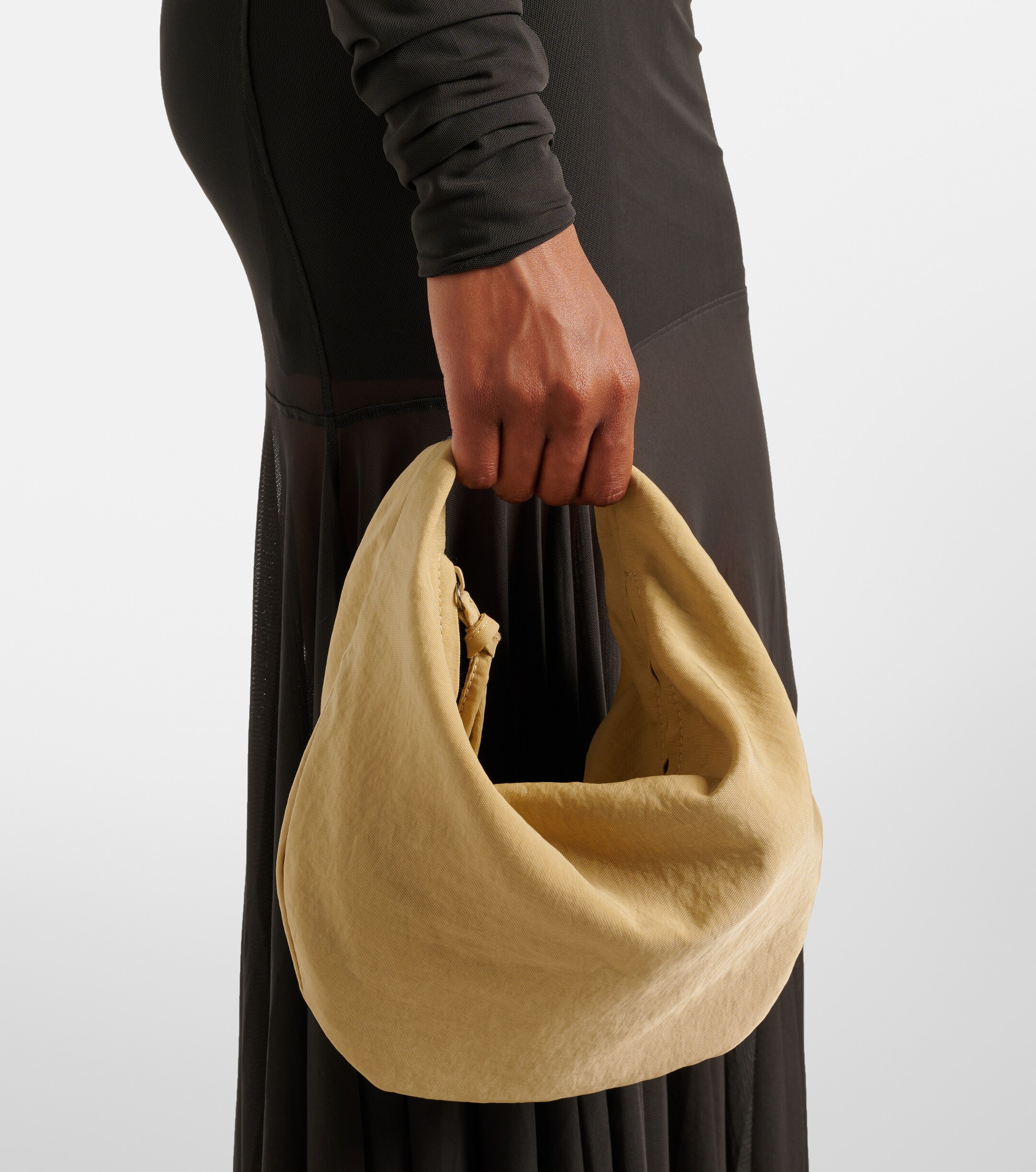 Lemaire x Filt Croissant leather-trimmed bag