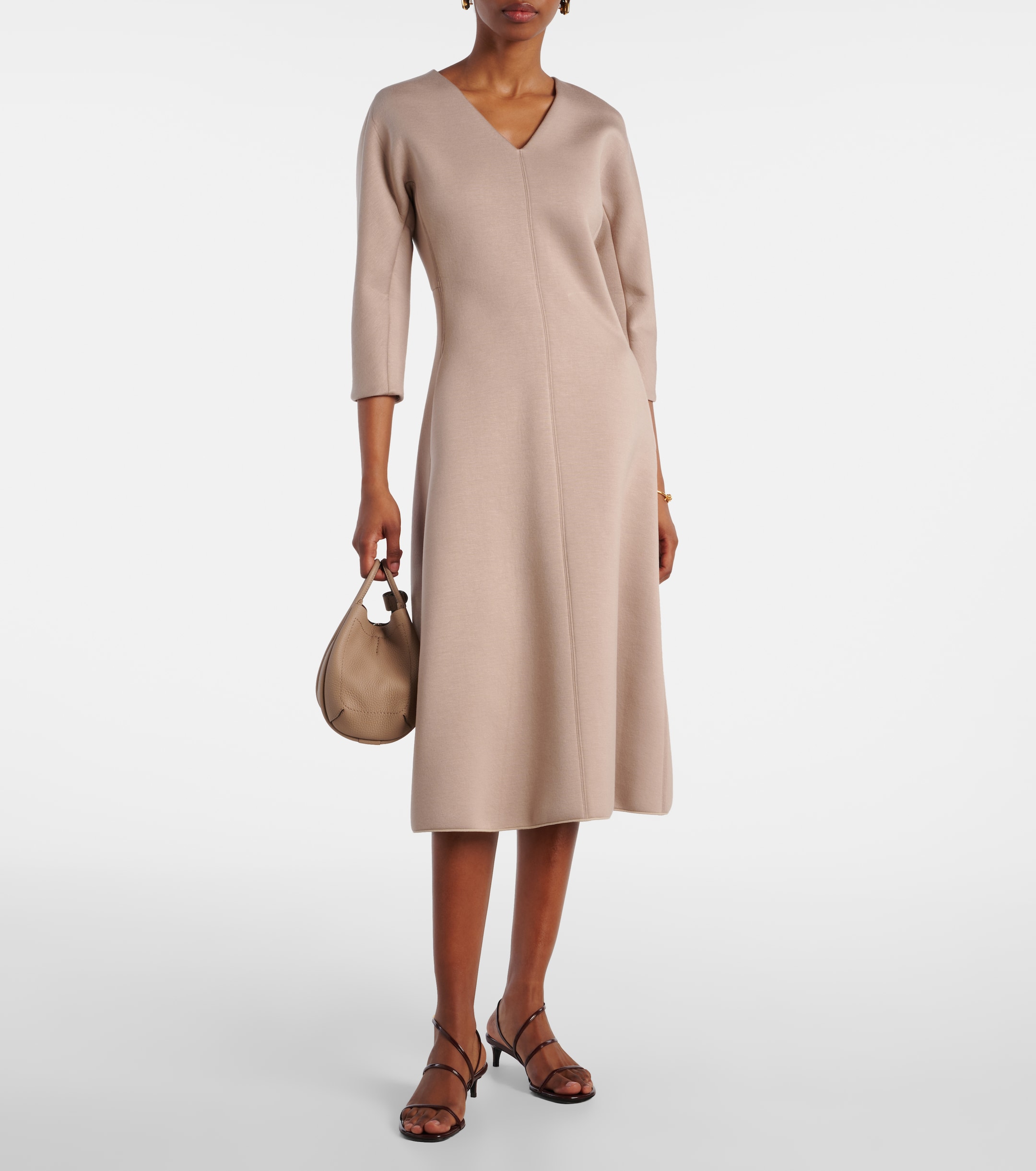 S Max Mara Midas jersey midi dress
