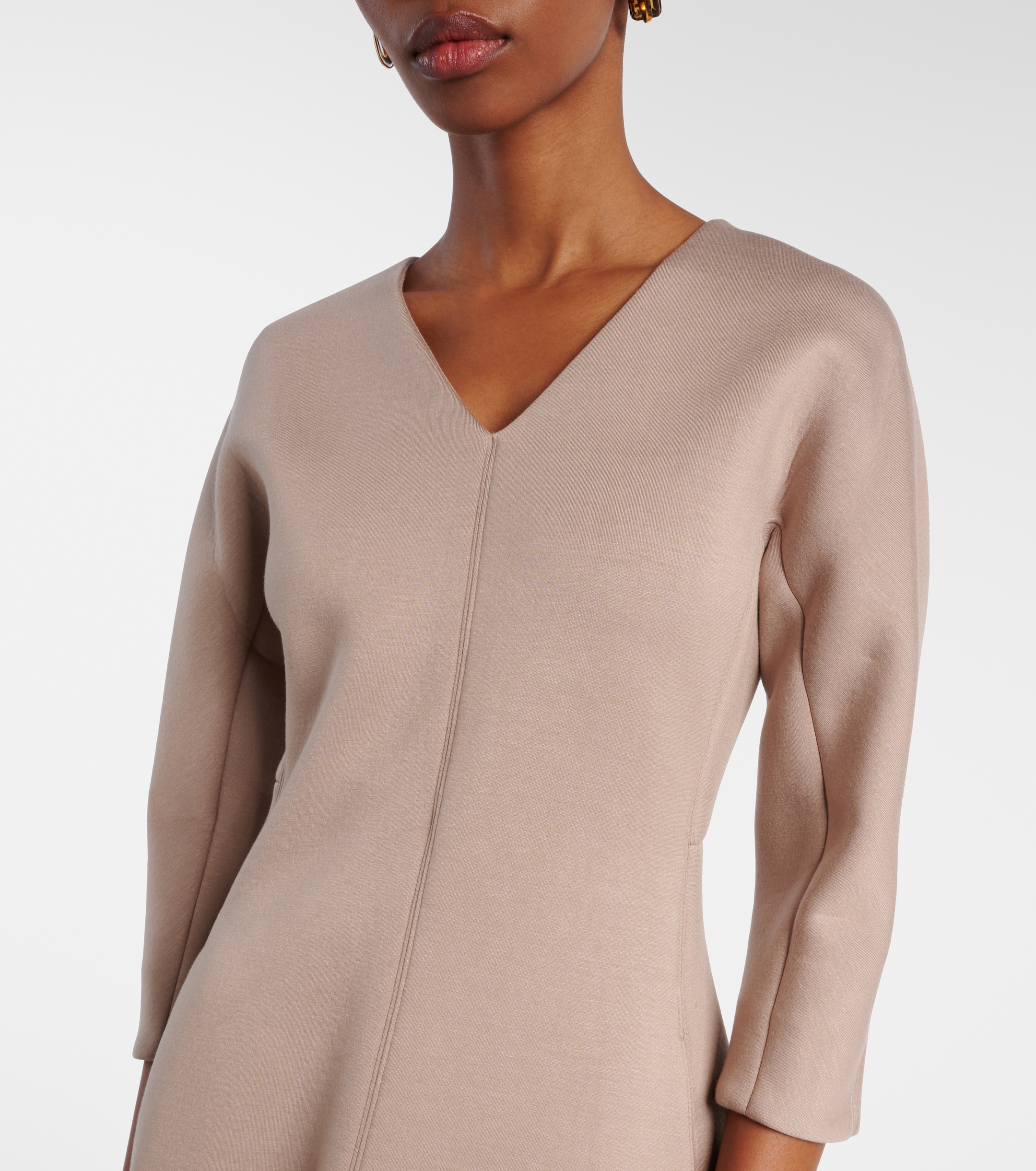 S Max Mara Midas jersey midi dress