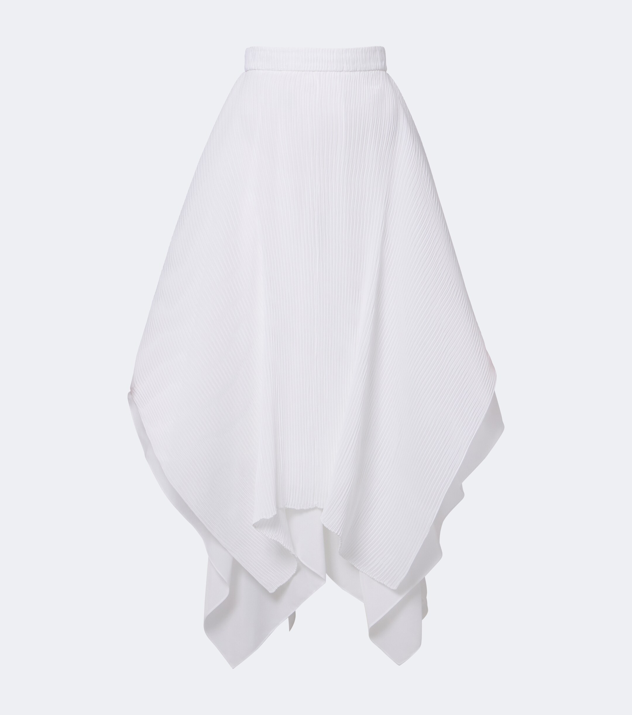 Jw Anderson JW Anderson Pleated asymmetric midi skirt