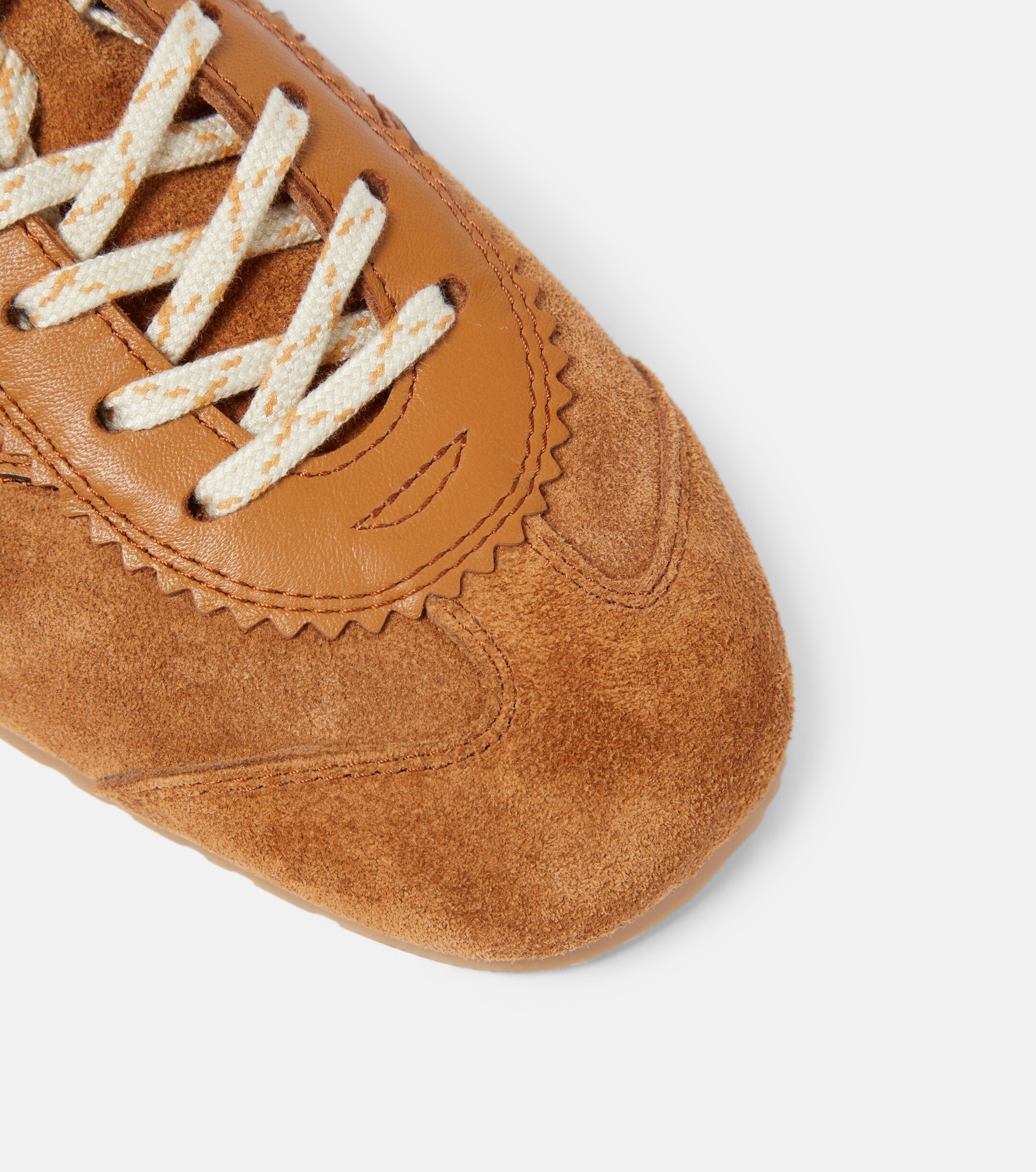 Dries Van Noten Leather and suede sneakers