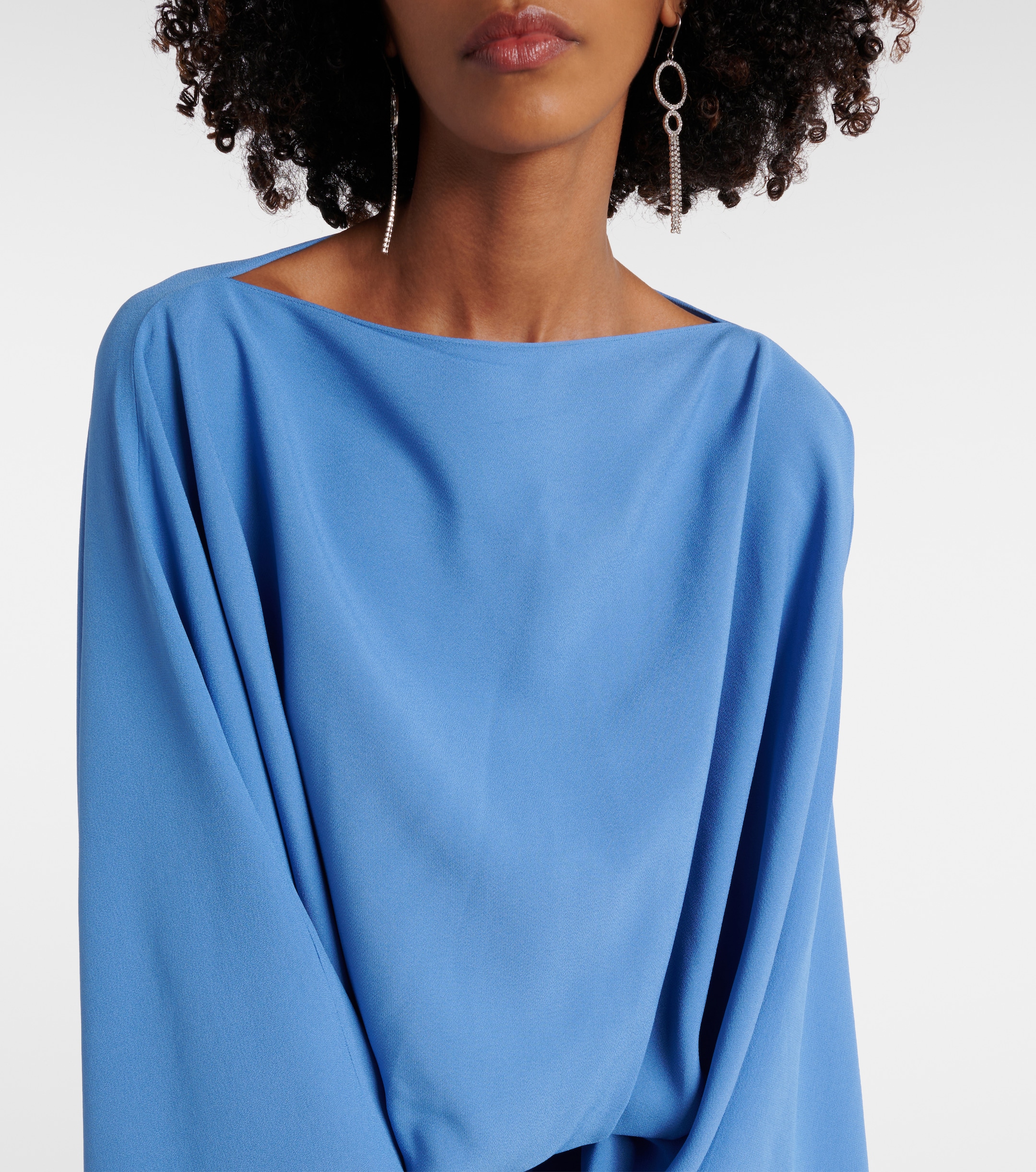 Taller Marmo Eolia crêpe cady gown thumbnail