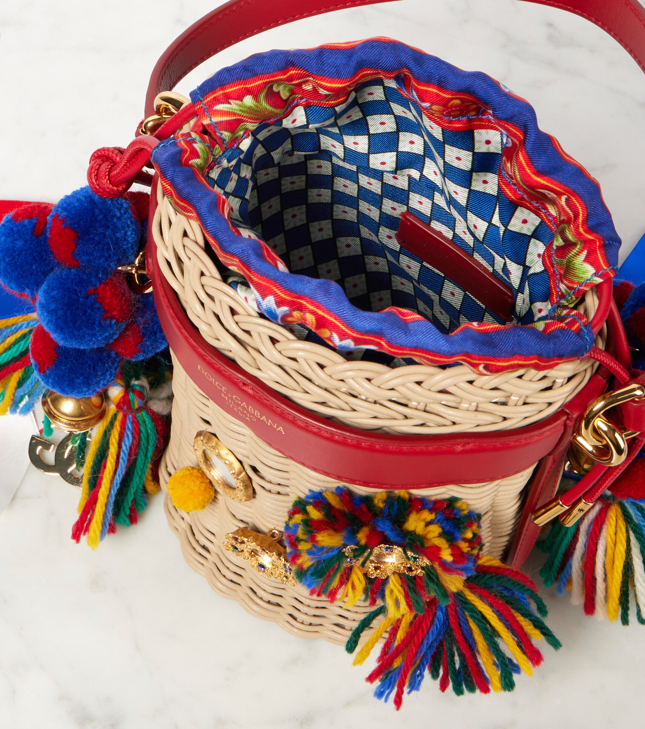 Dolce&Gabbana Taormina Carla Medium bucket bag