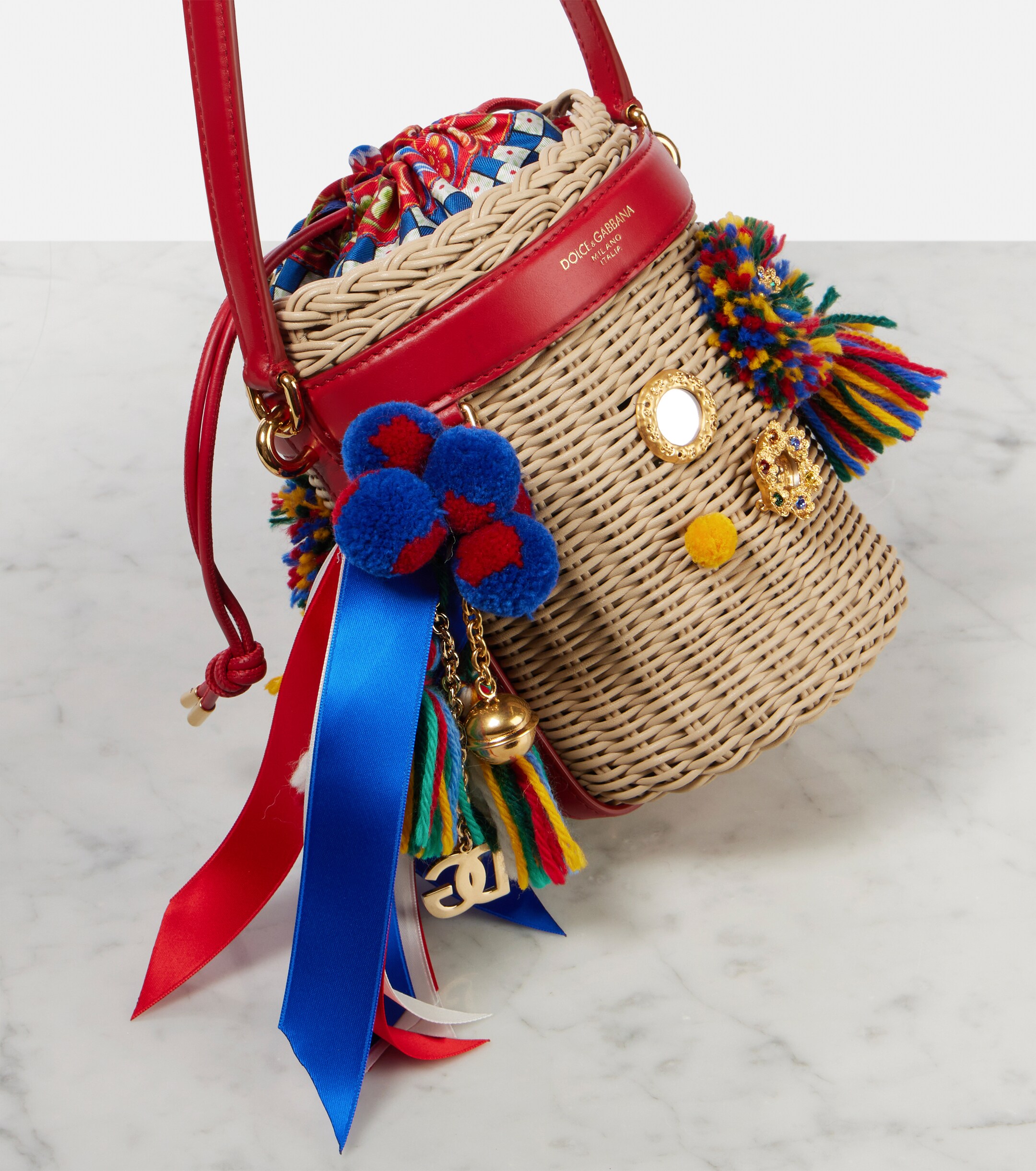 Dolce&Gabbana Taormina Carla Medium bucket bag