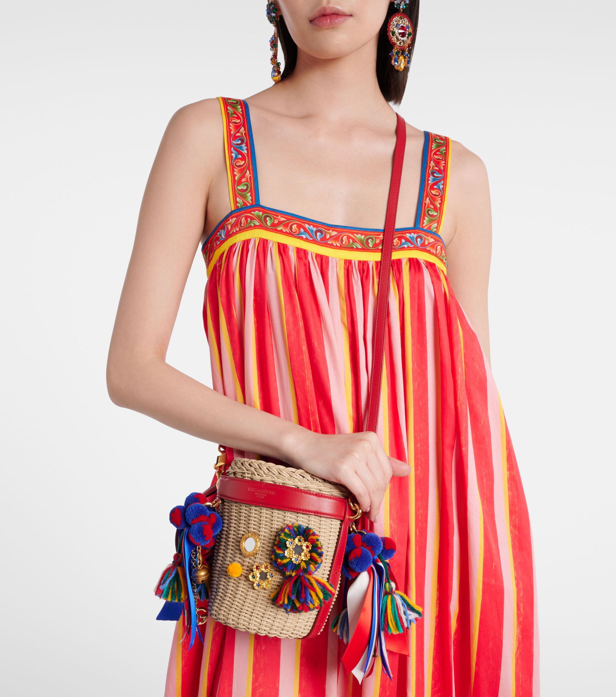 Dolce&Gabbana Taormina Carla Medium bucket bag