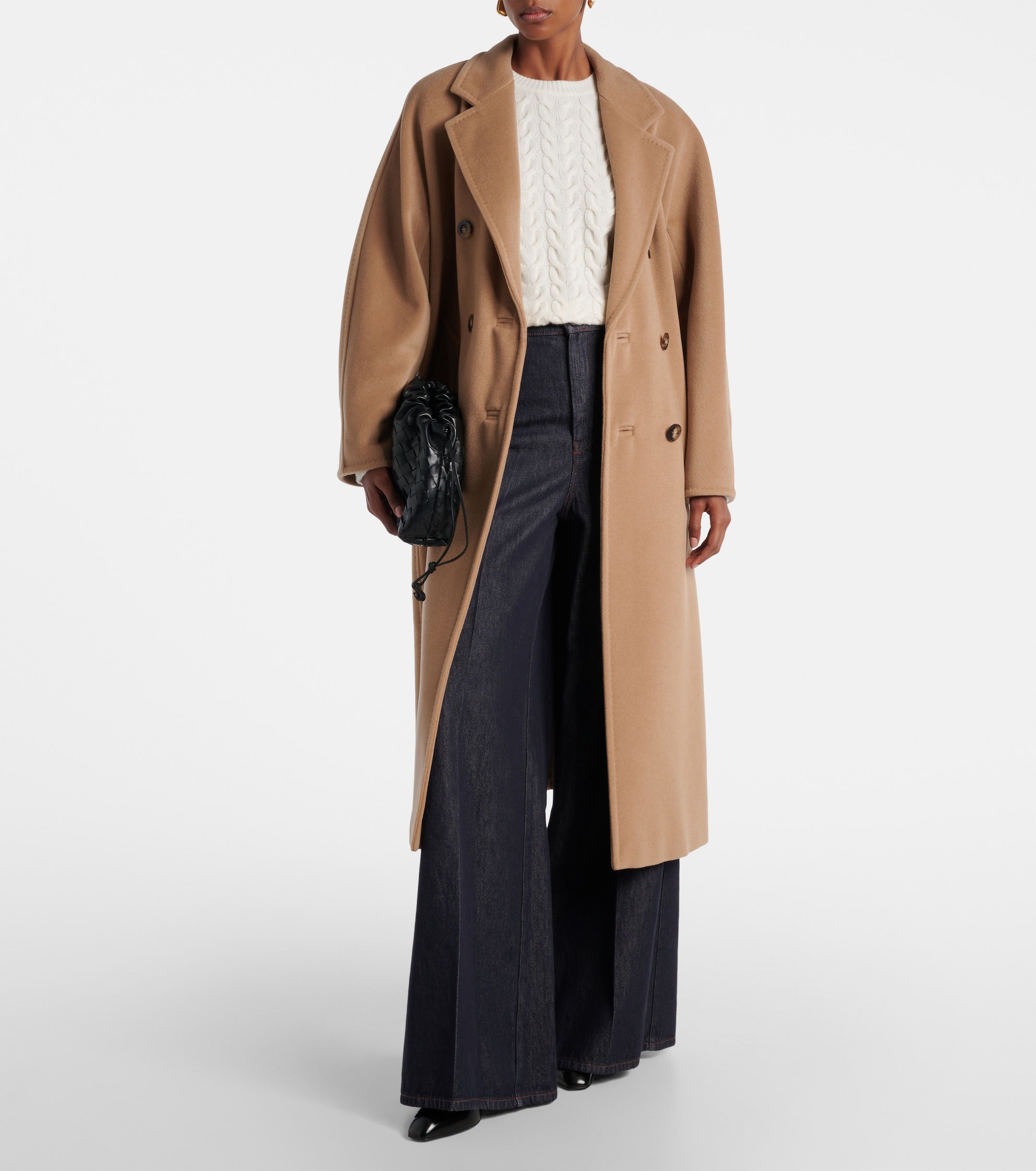 Max Mara Carmine high-rise wide-leg jeans