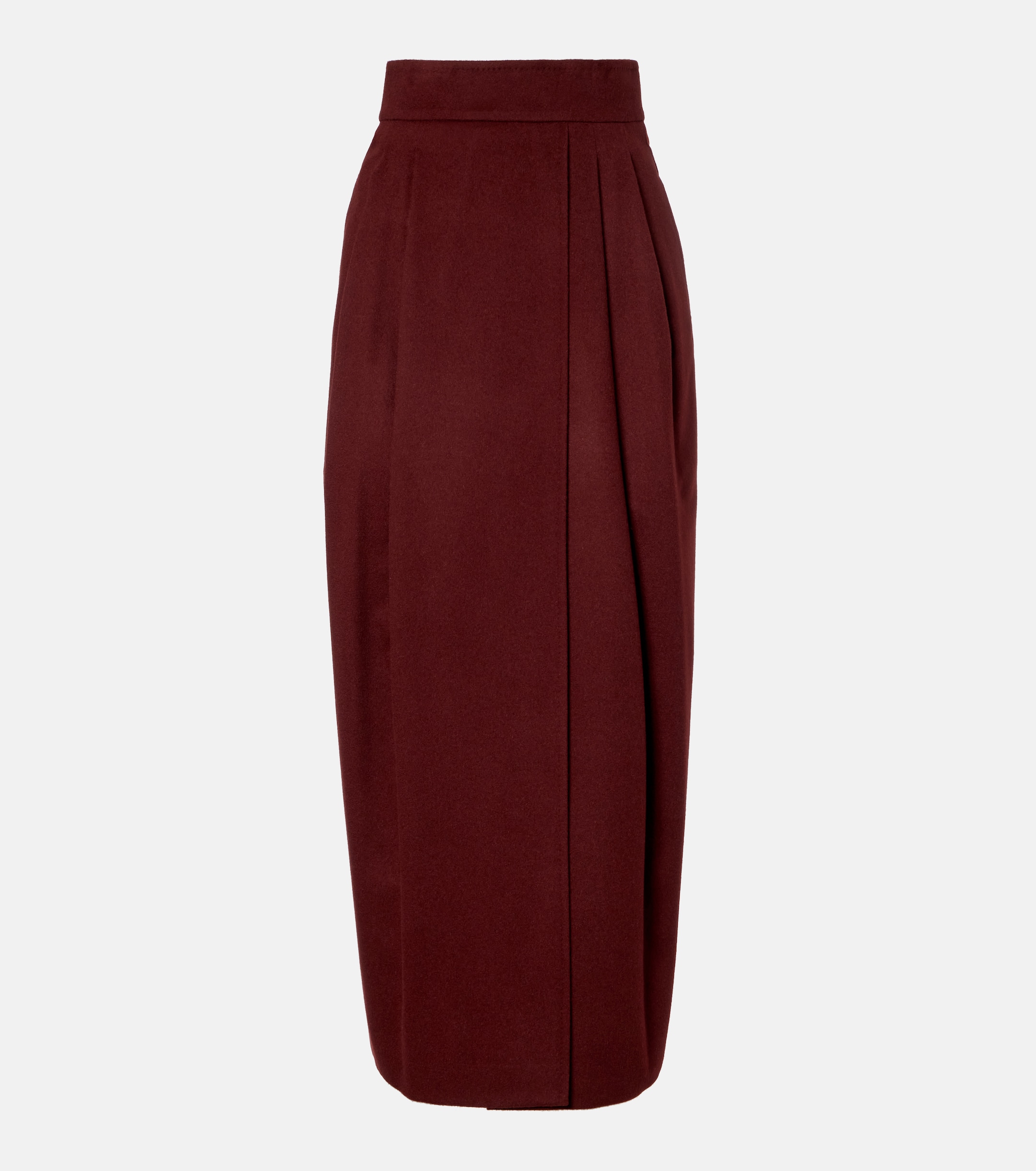 Max Mara - Zattera wool pencil skirt | Plush