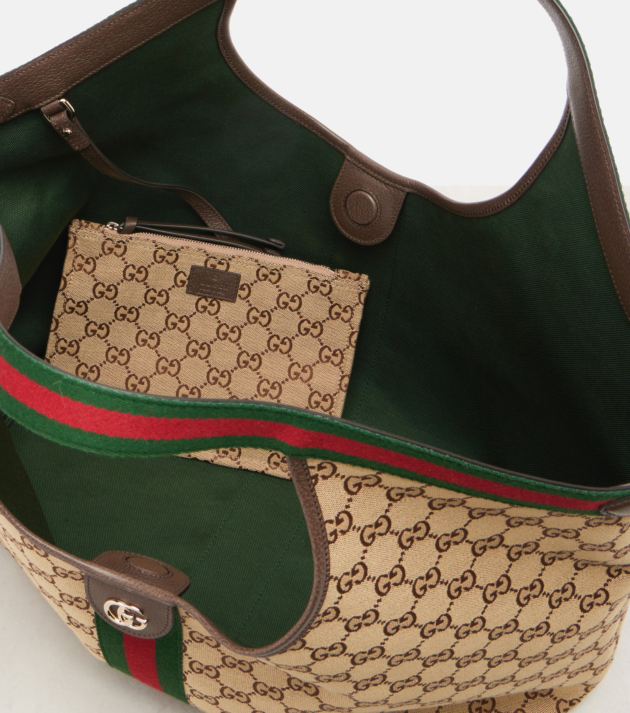 Gucci Gucci Giglio GG Canvas Large tote bag
