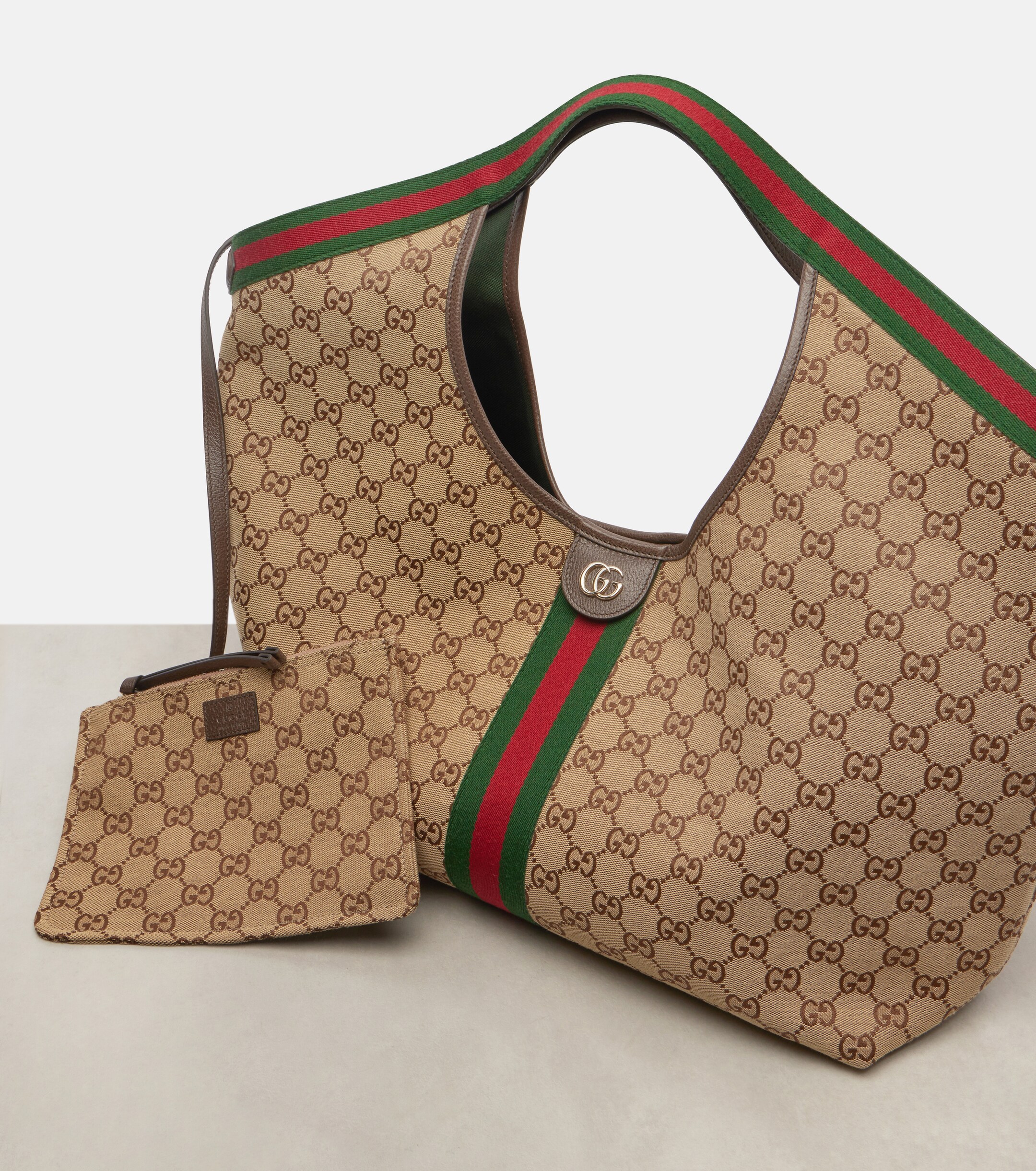 Gucci Gucci Giglio GG Canvas Large tote bag