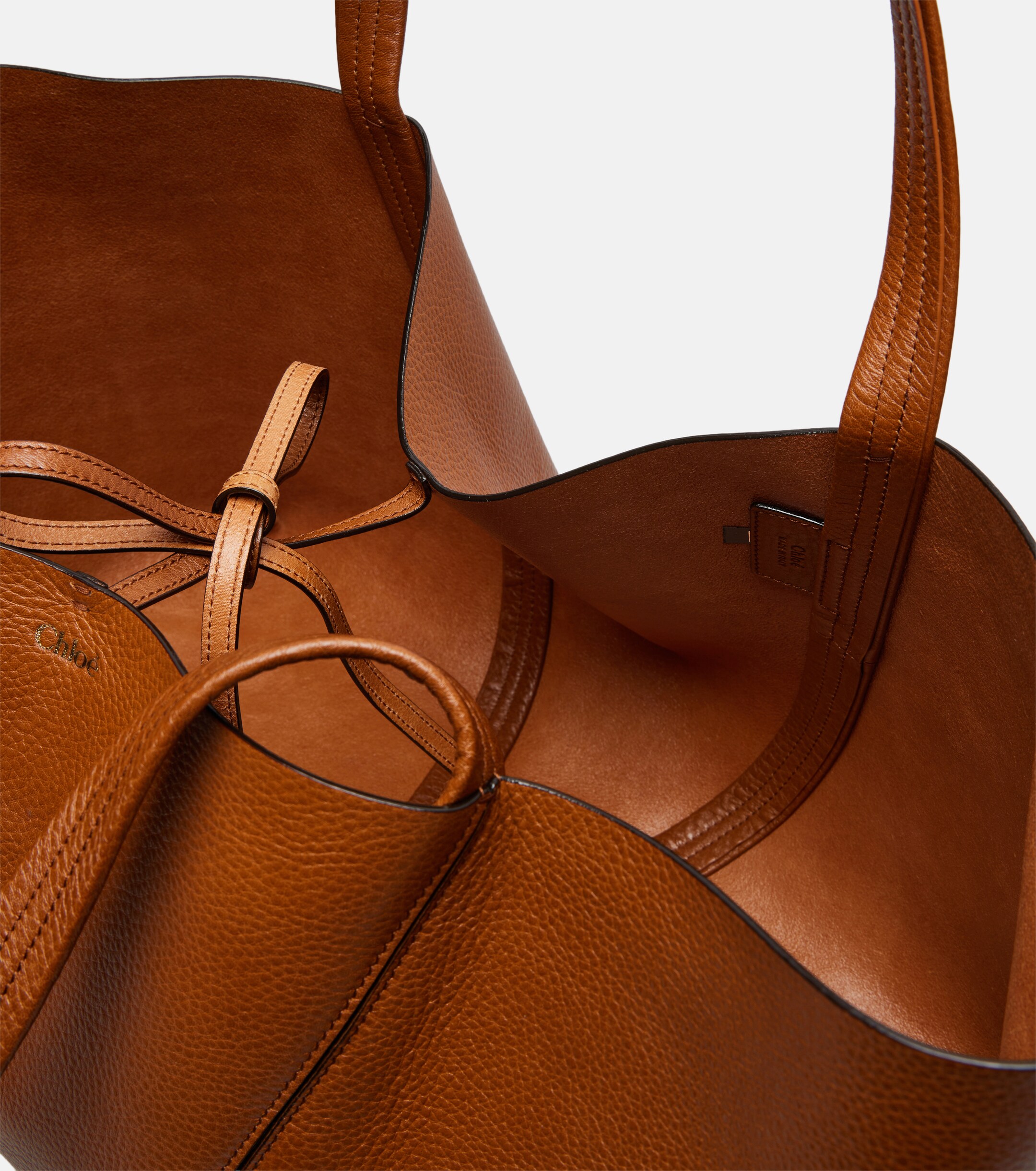 Chloé Chloé Spin East-West leather tote bag