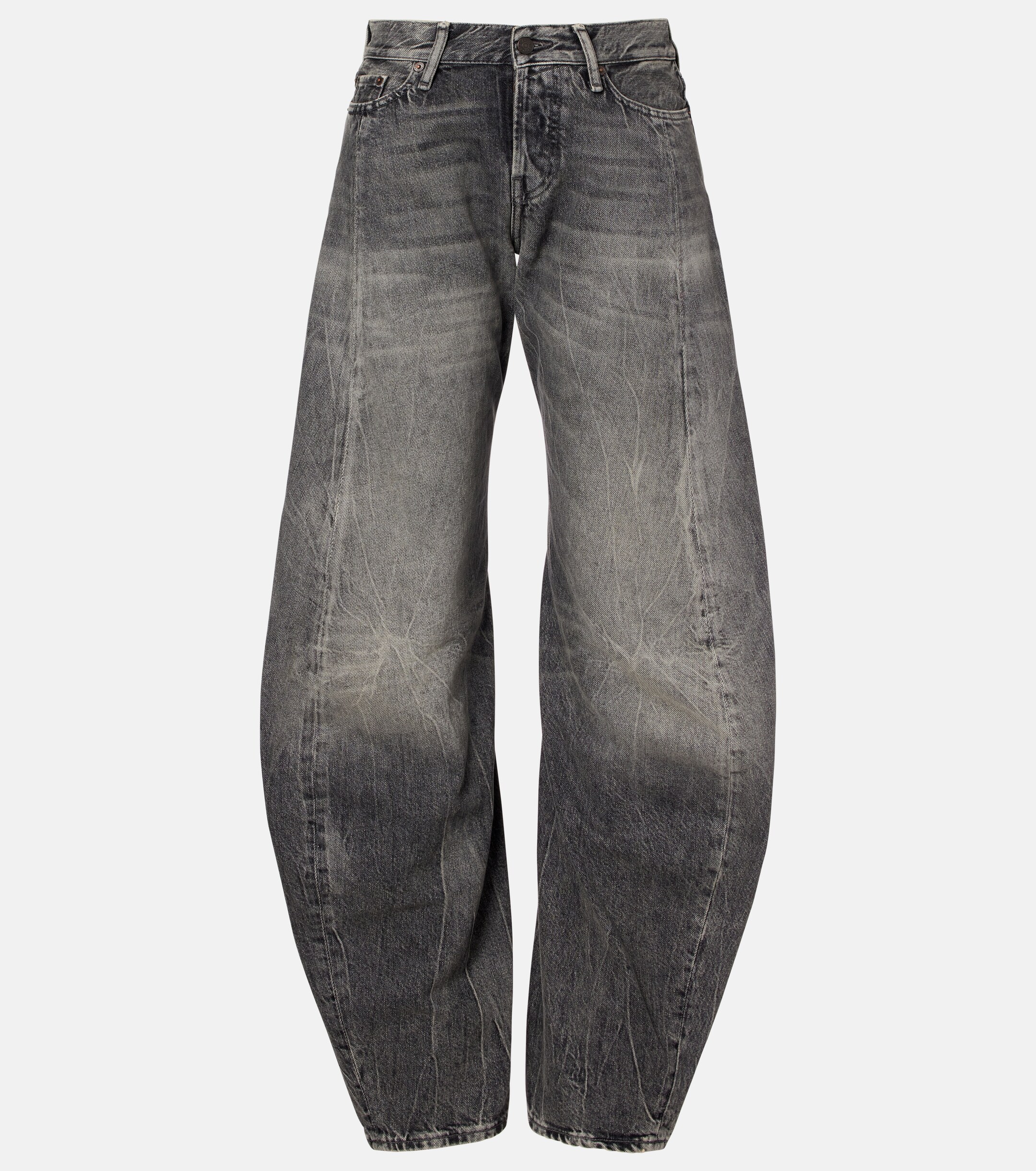 Acne Studios 2006 low-rise wide-leg jeans
