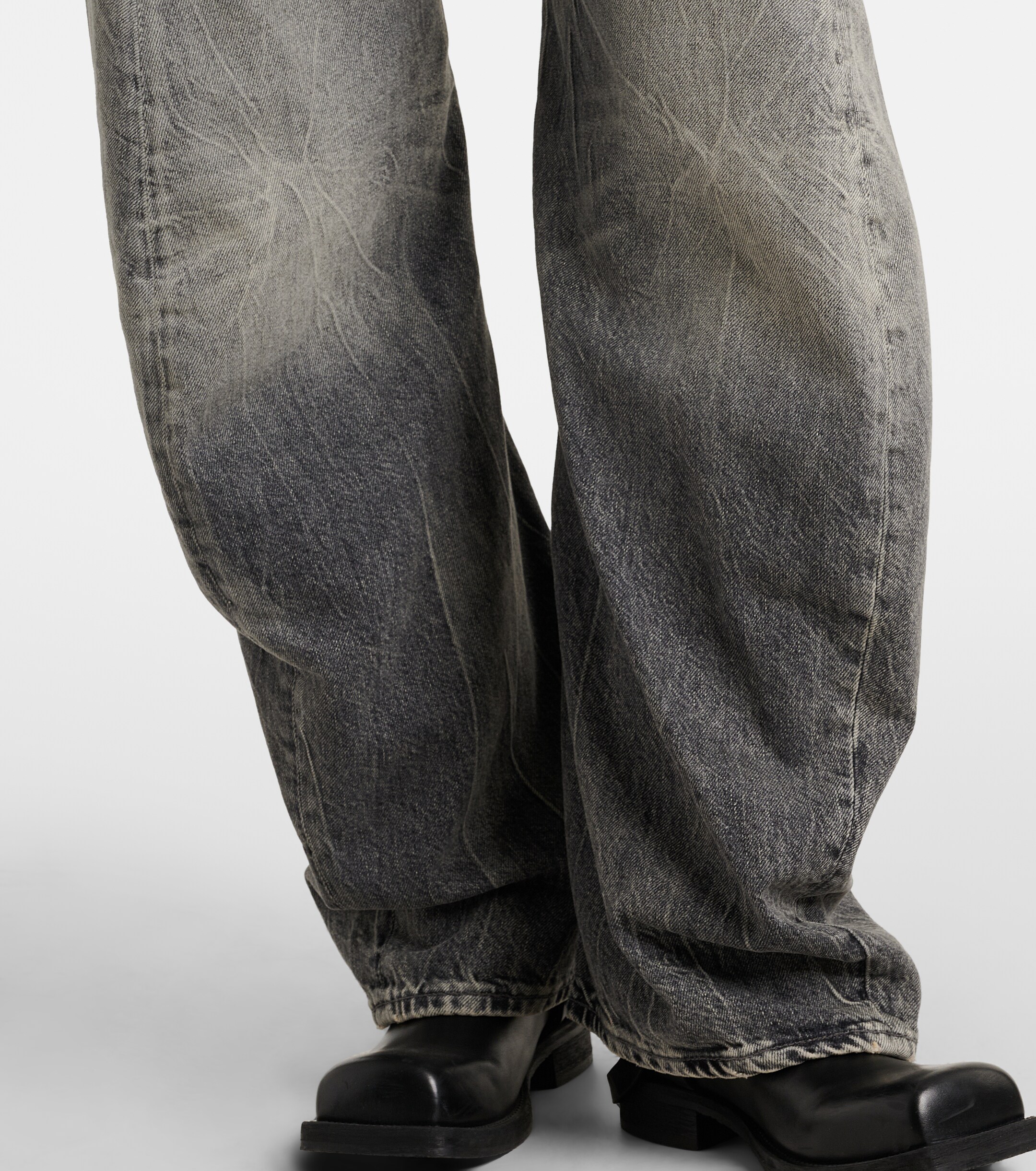Acne Studios 2006 low-rise wide-leg jeans