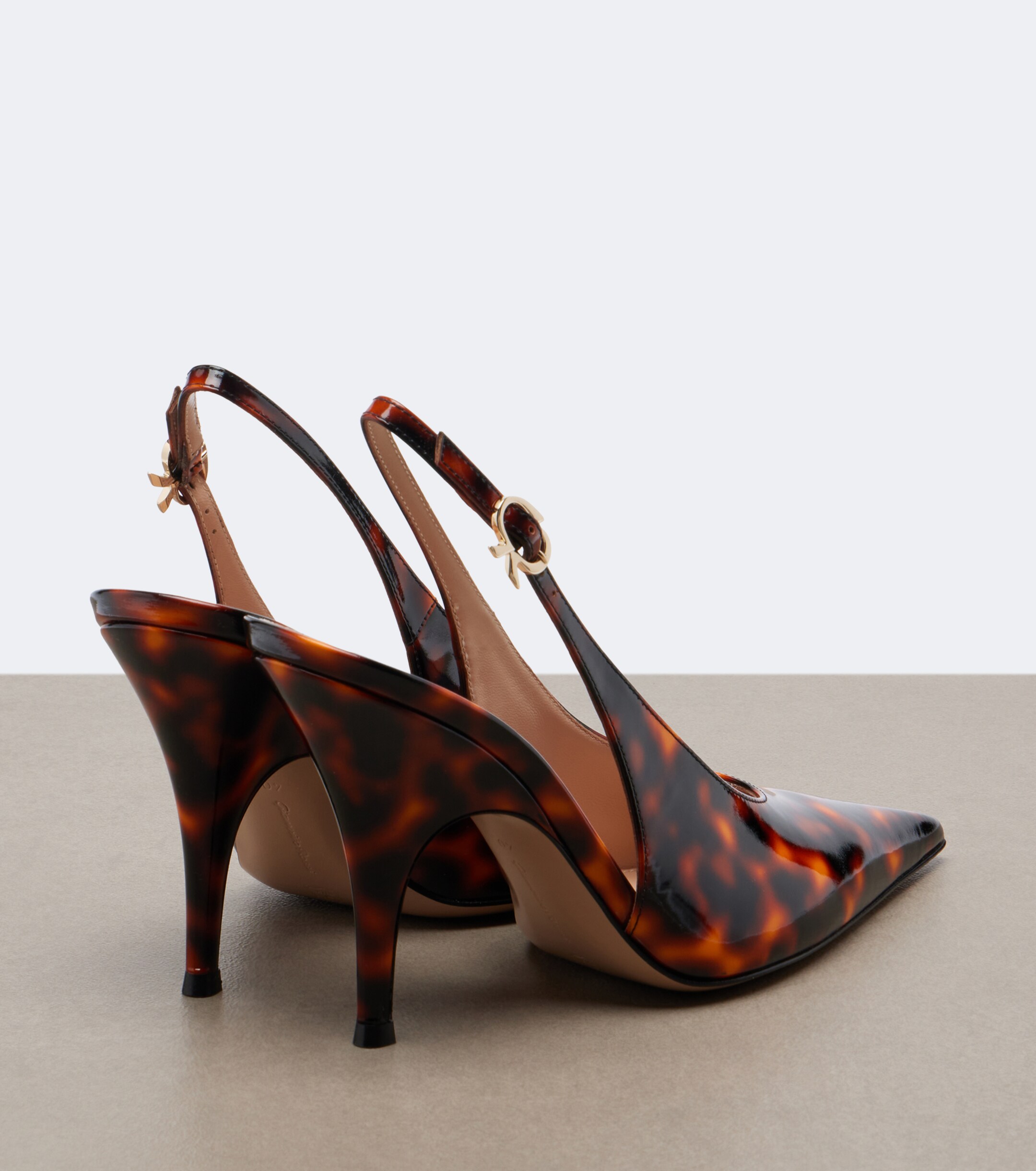 GIANVITO ROSSI Gianvito Rossi Sofia leather slingback pumps