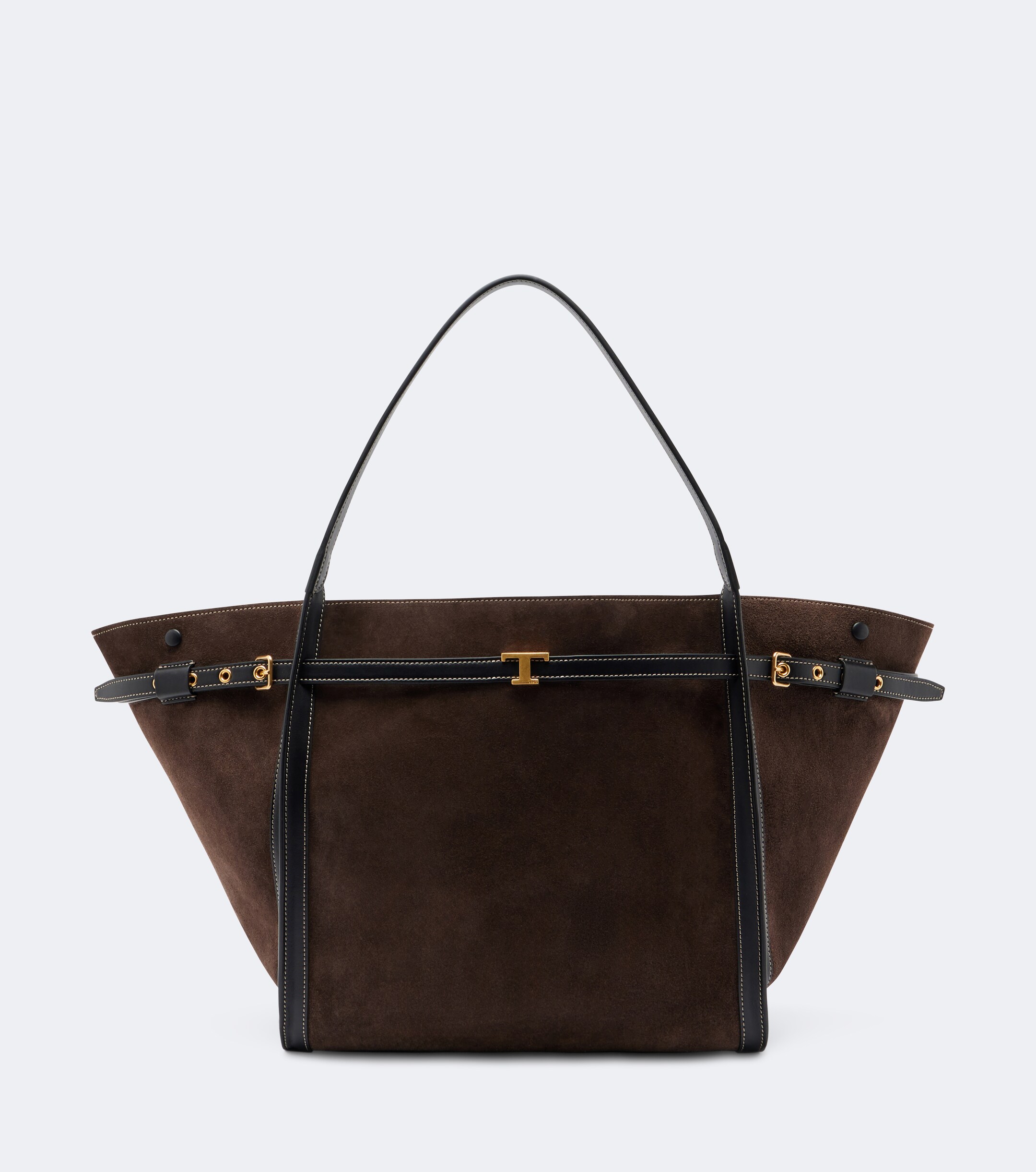 Tod's T Timeless Medium suede tote bag