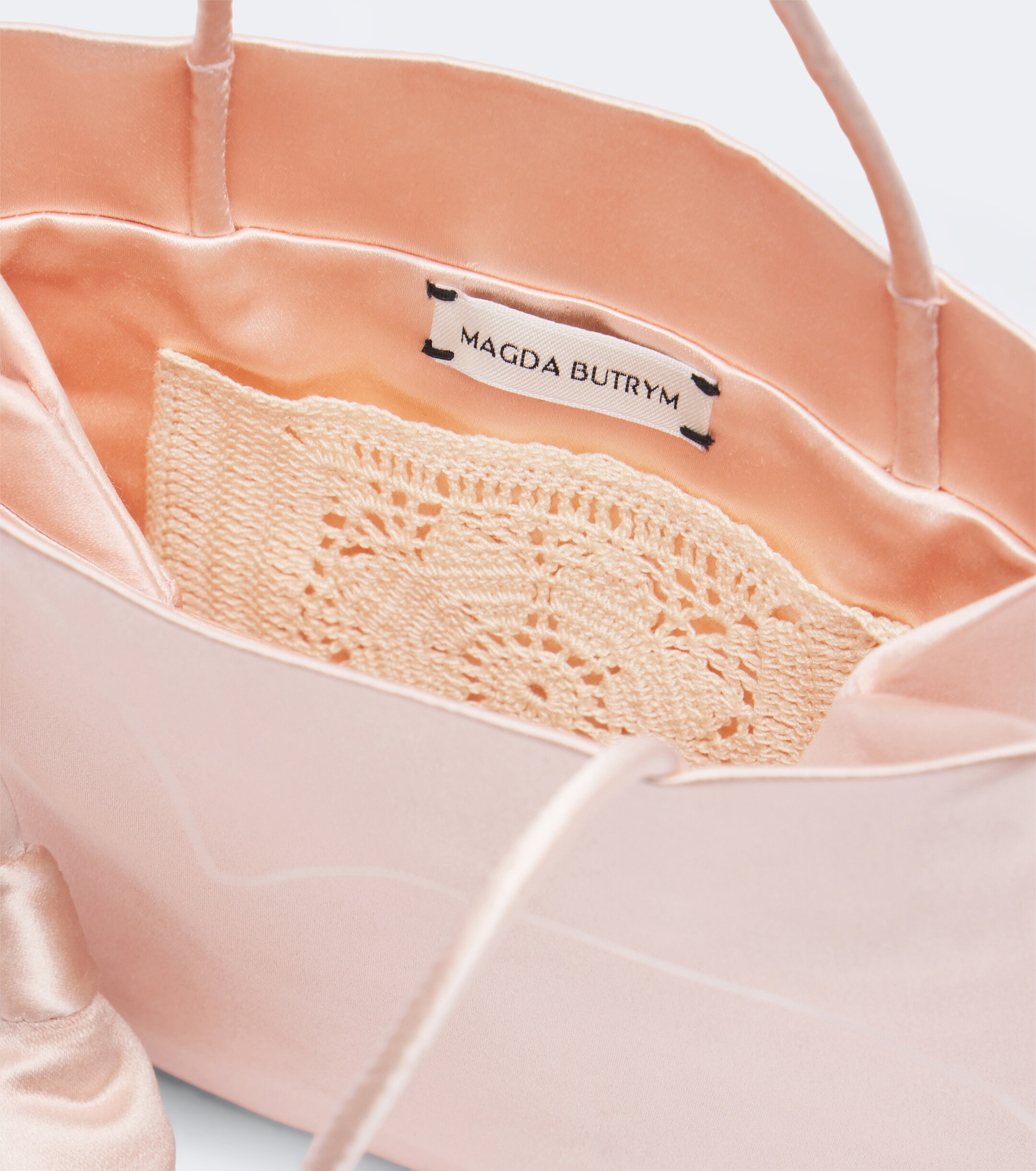 Magda Butrym Julia Small satin top-handle bag