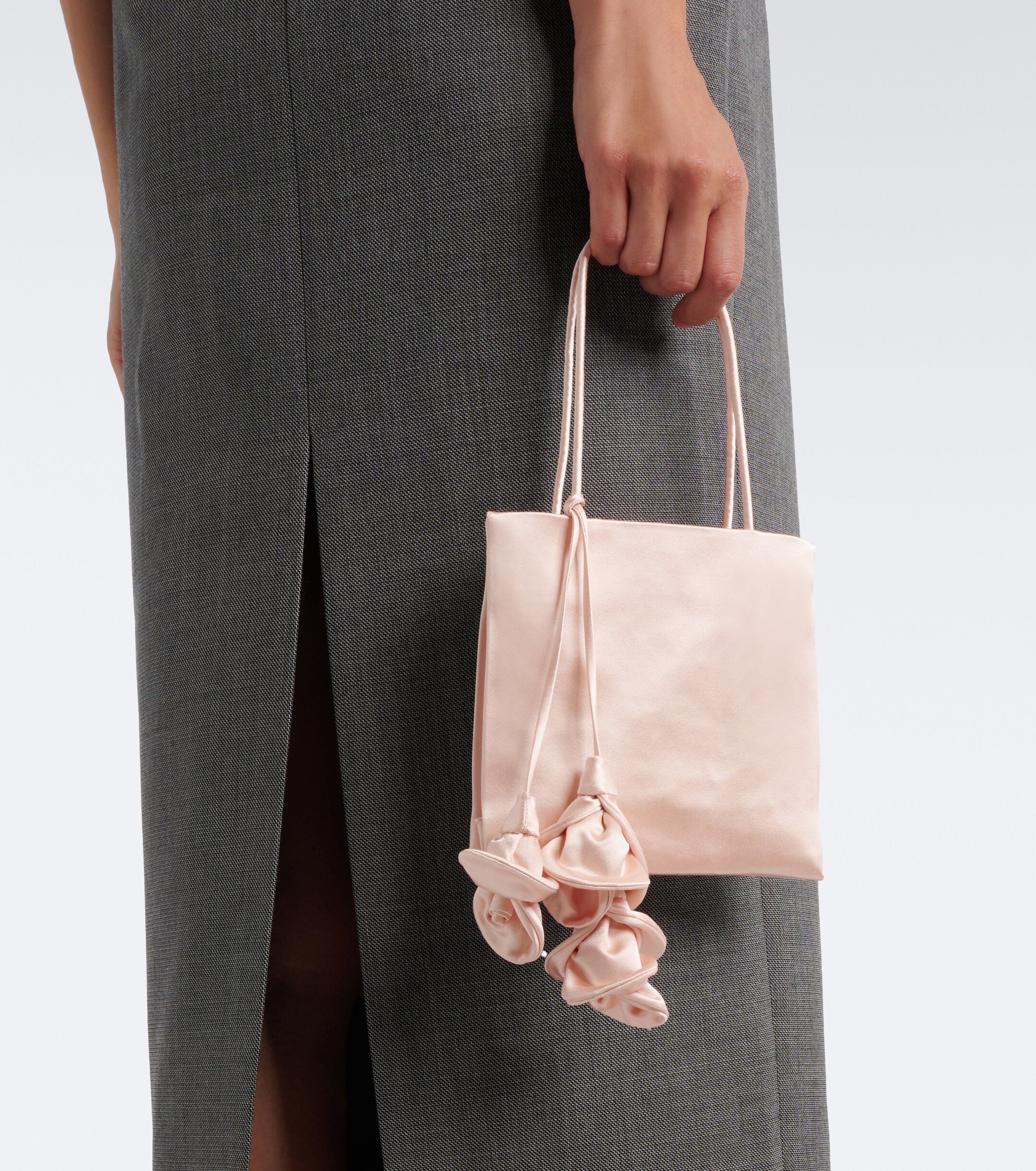 Magda Butrym Julia Small satin top-handle bag