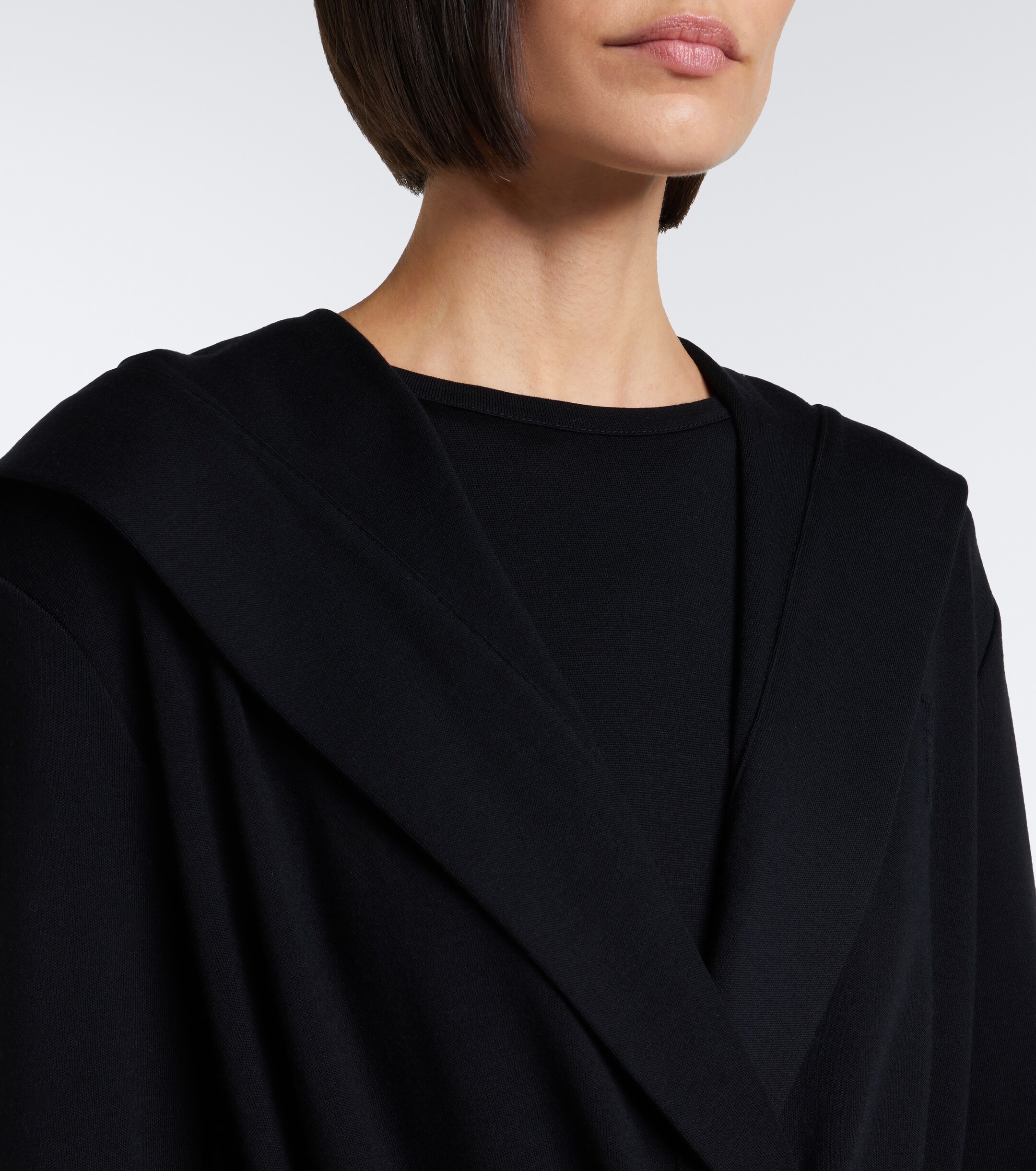 Max Mara Max Mara Virgin wool wrap coat