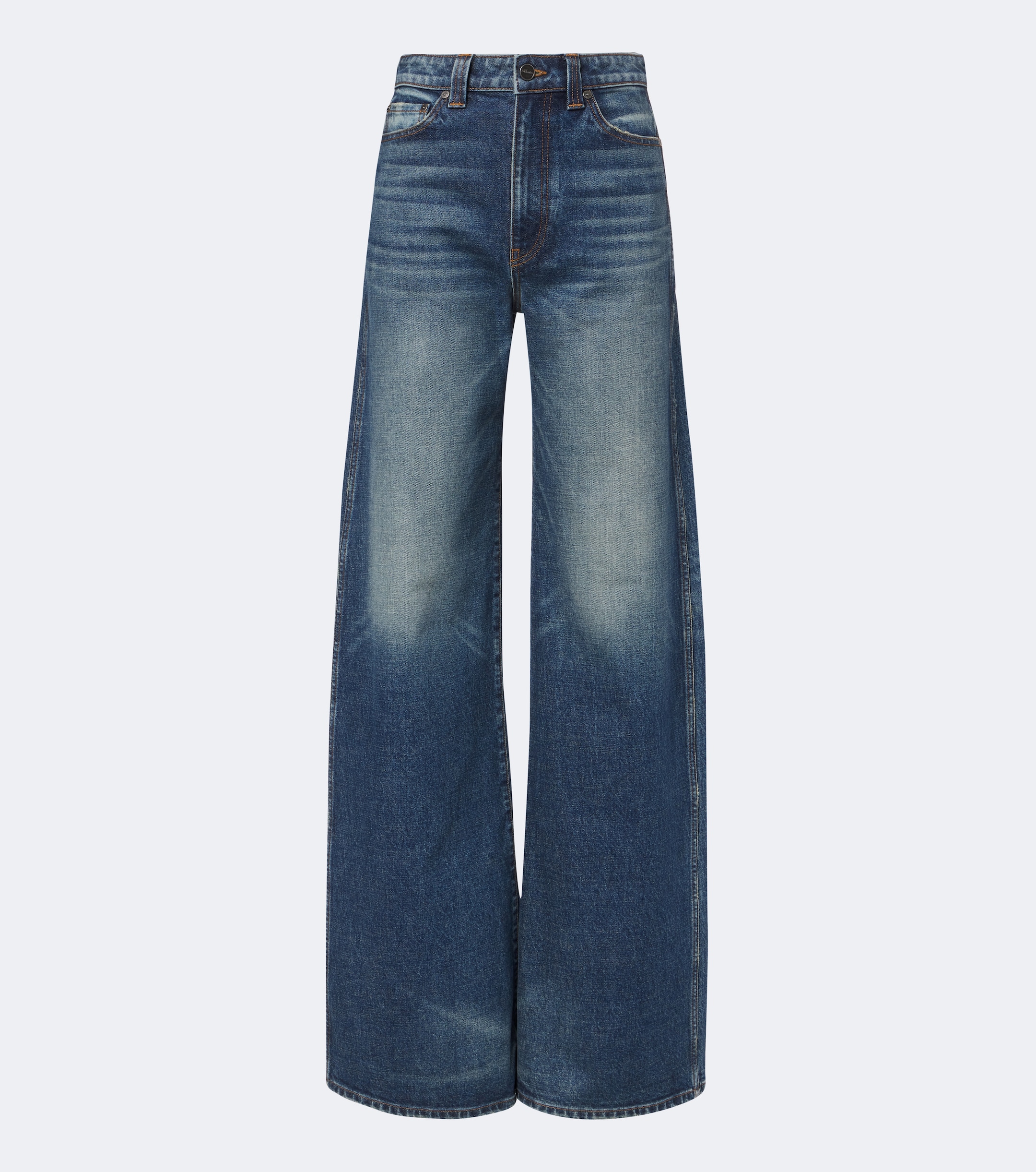 KHAITE Khaite Dano faded wide-leg jeans