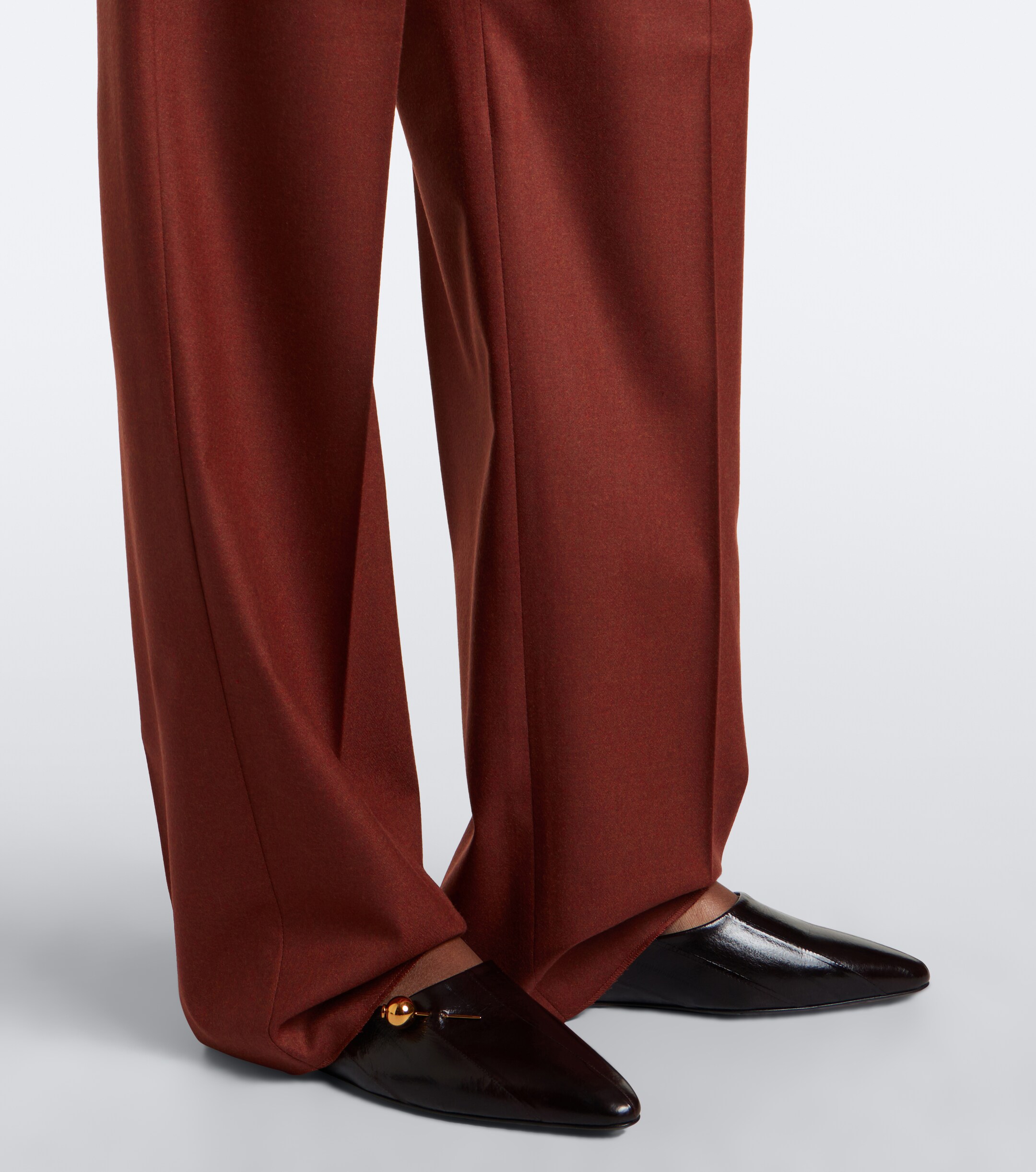 Max Mara Max Mara Cashmere-blend straight pants
