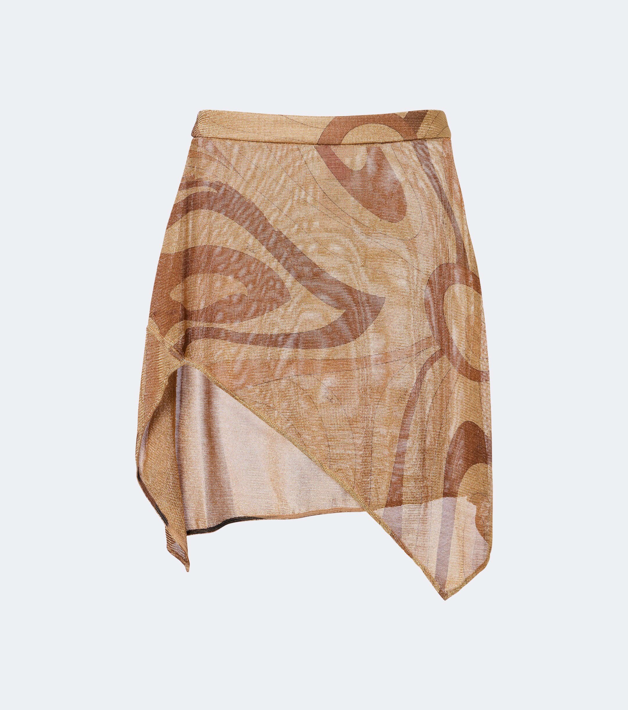 Pucci Pucci Marmo Lurex voile miniskirt
