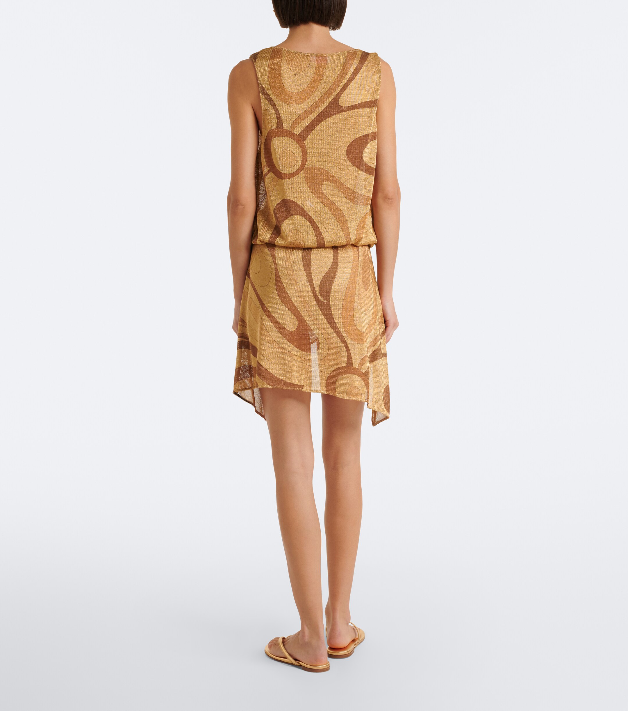 Pucci Pucci Marmo Lurex voile miniskirt