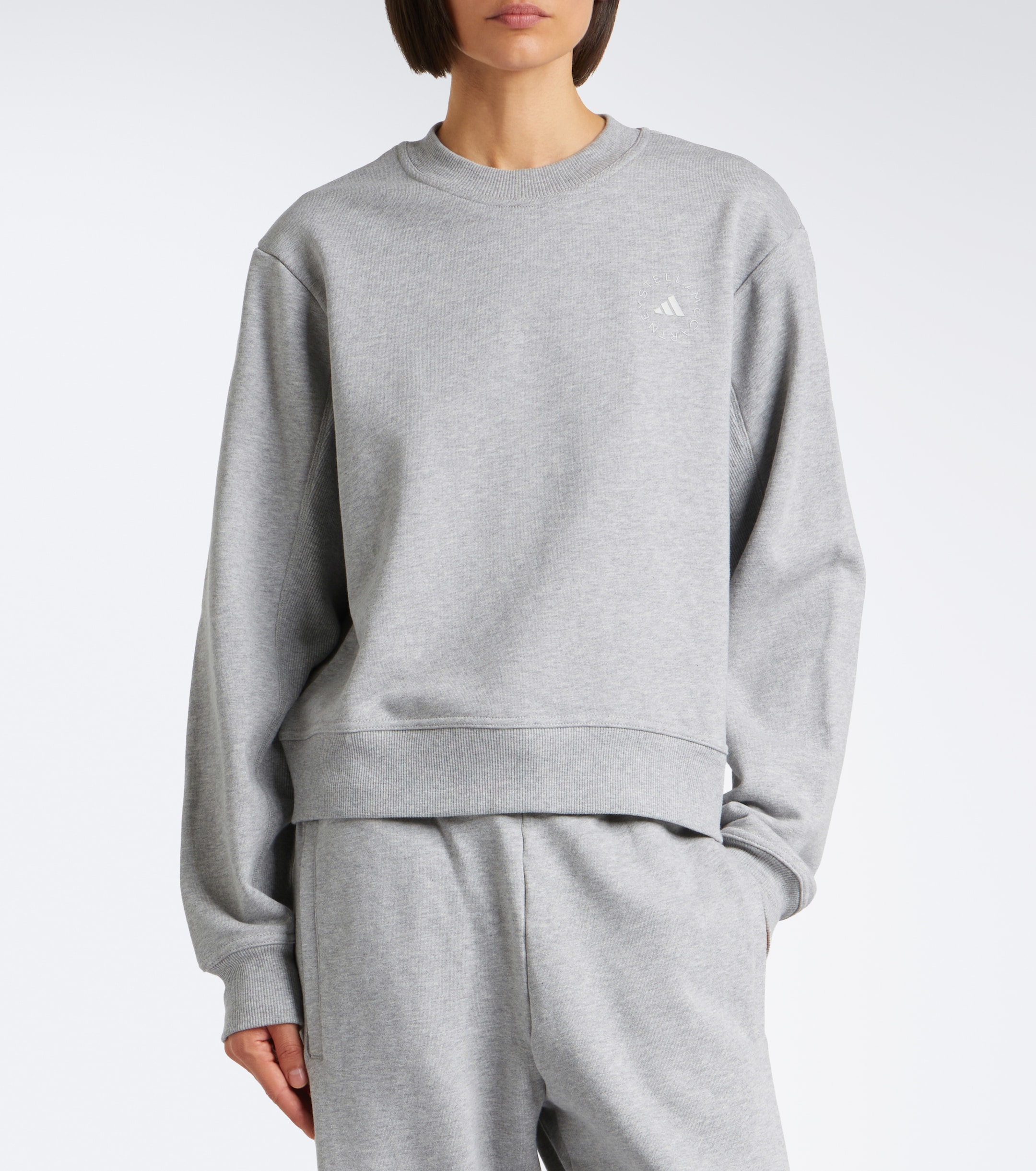 adidas by Stella McCartney Adidas by Stella McCartney Cotton jersey sweatshirt