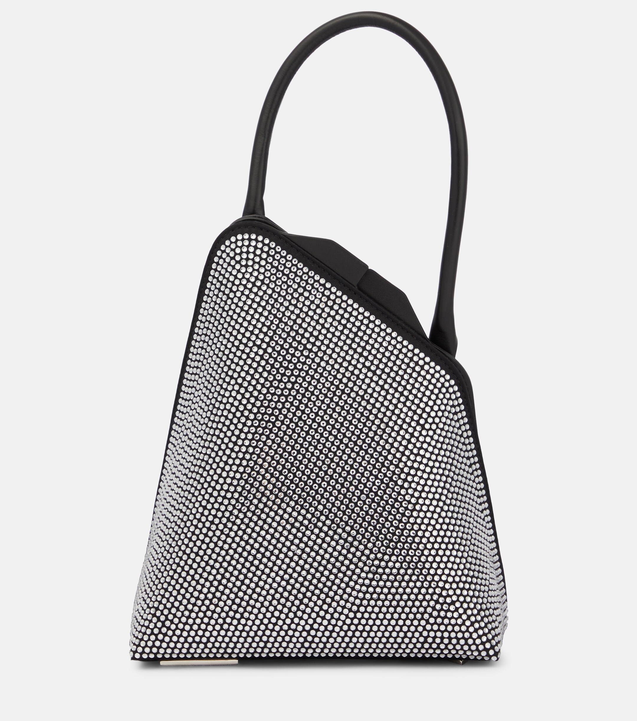 THE ATTICO Sunset Mini crystal-embellished tote bag