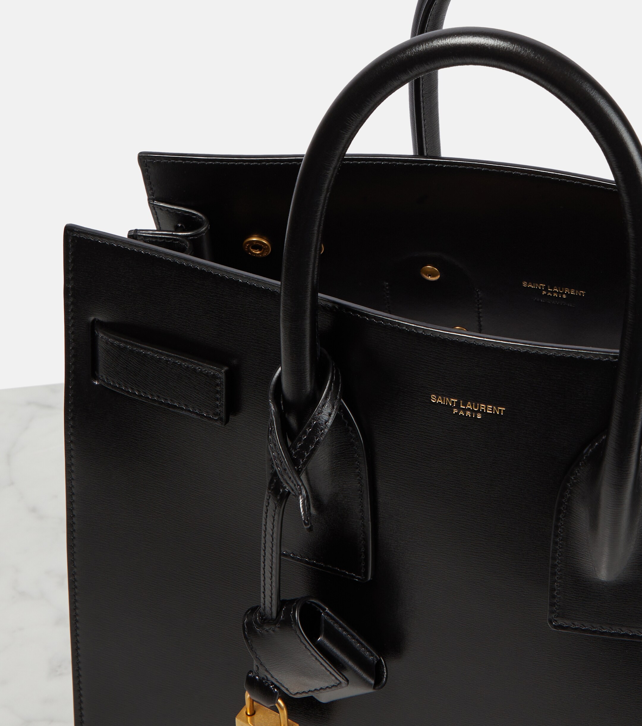 Saint Laurent Sac De Jour Small leather tote bag