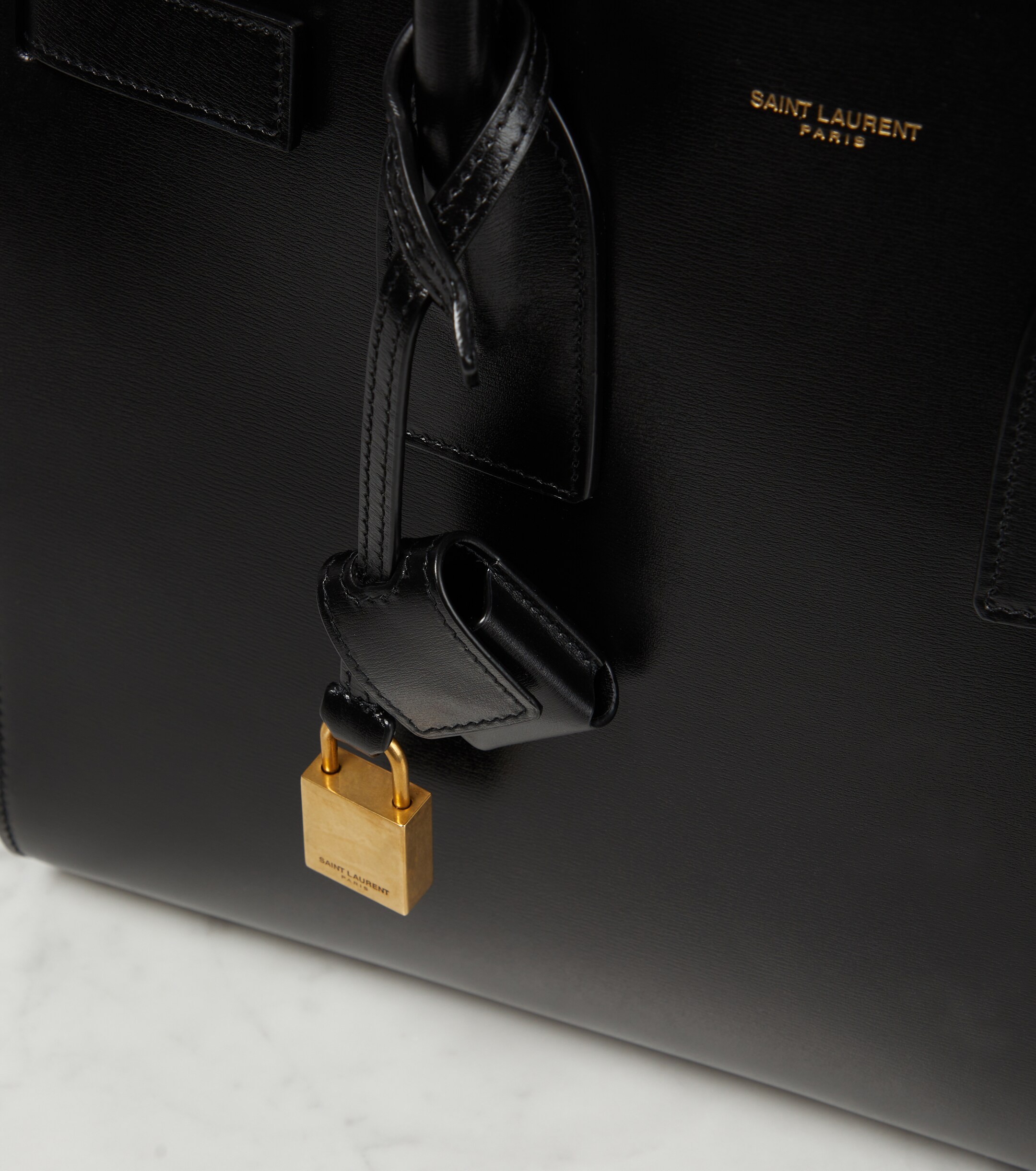 Saint Laurent Sac De Jour Small leather tote bag