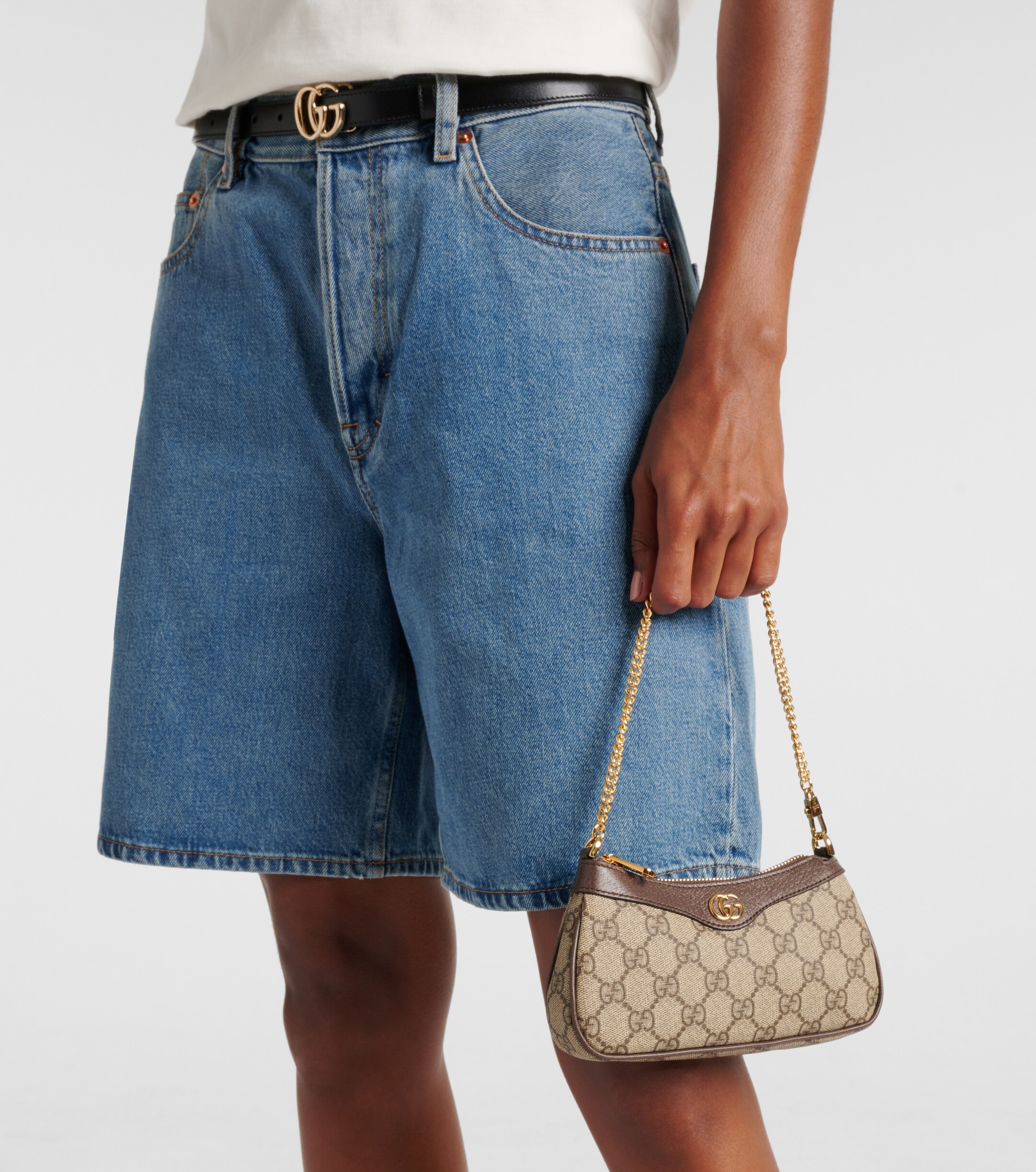 Gucci Ophidia Mini GG canvas shoulder bag