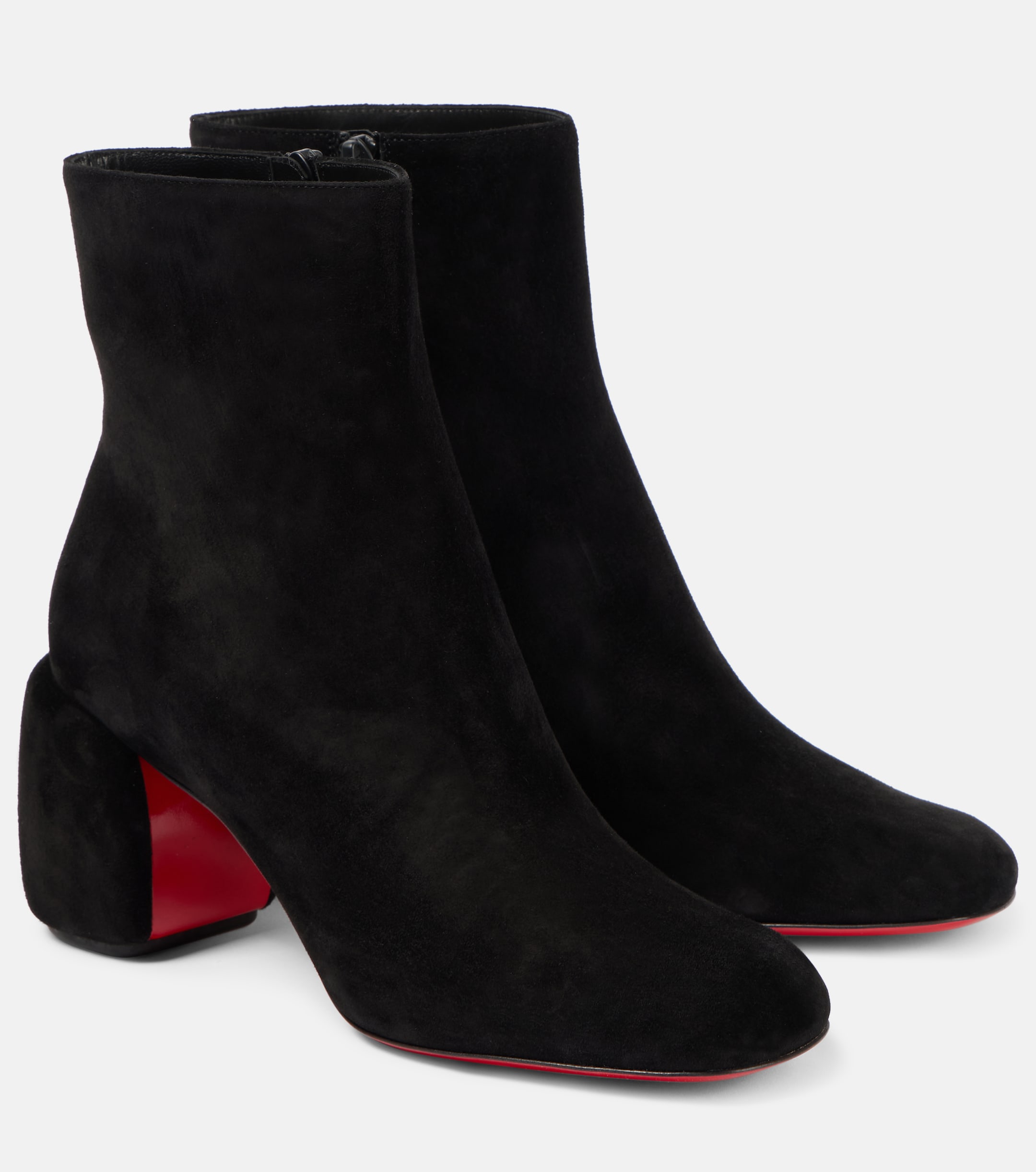 CHRISTIAN LOUBOUTIN Minny Booty 70 suede ankle boots Plush