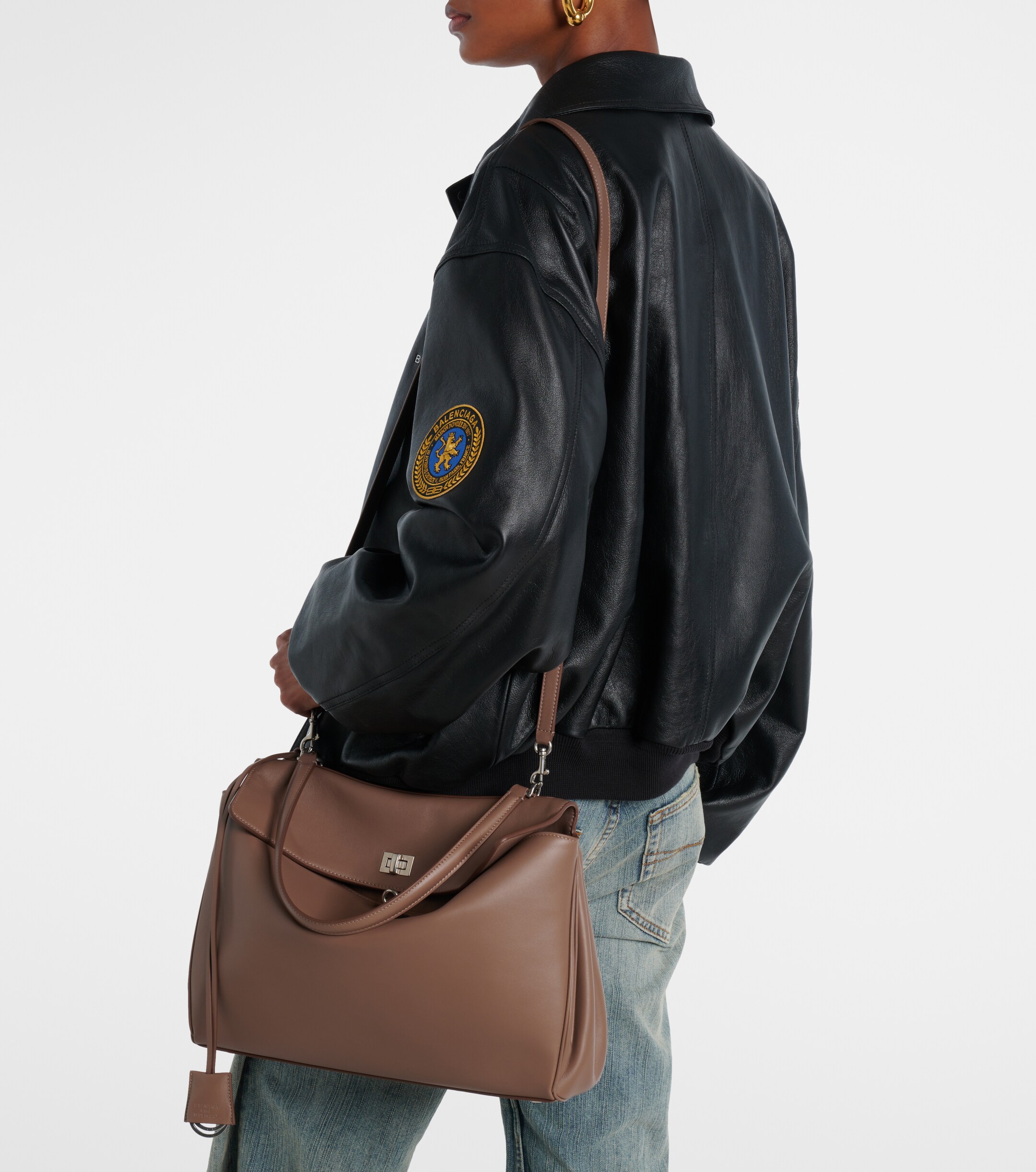 Balenciaga Rodeo Medium leather shoulder bag