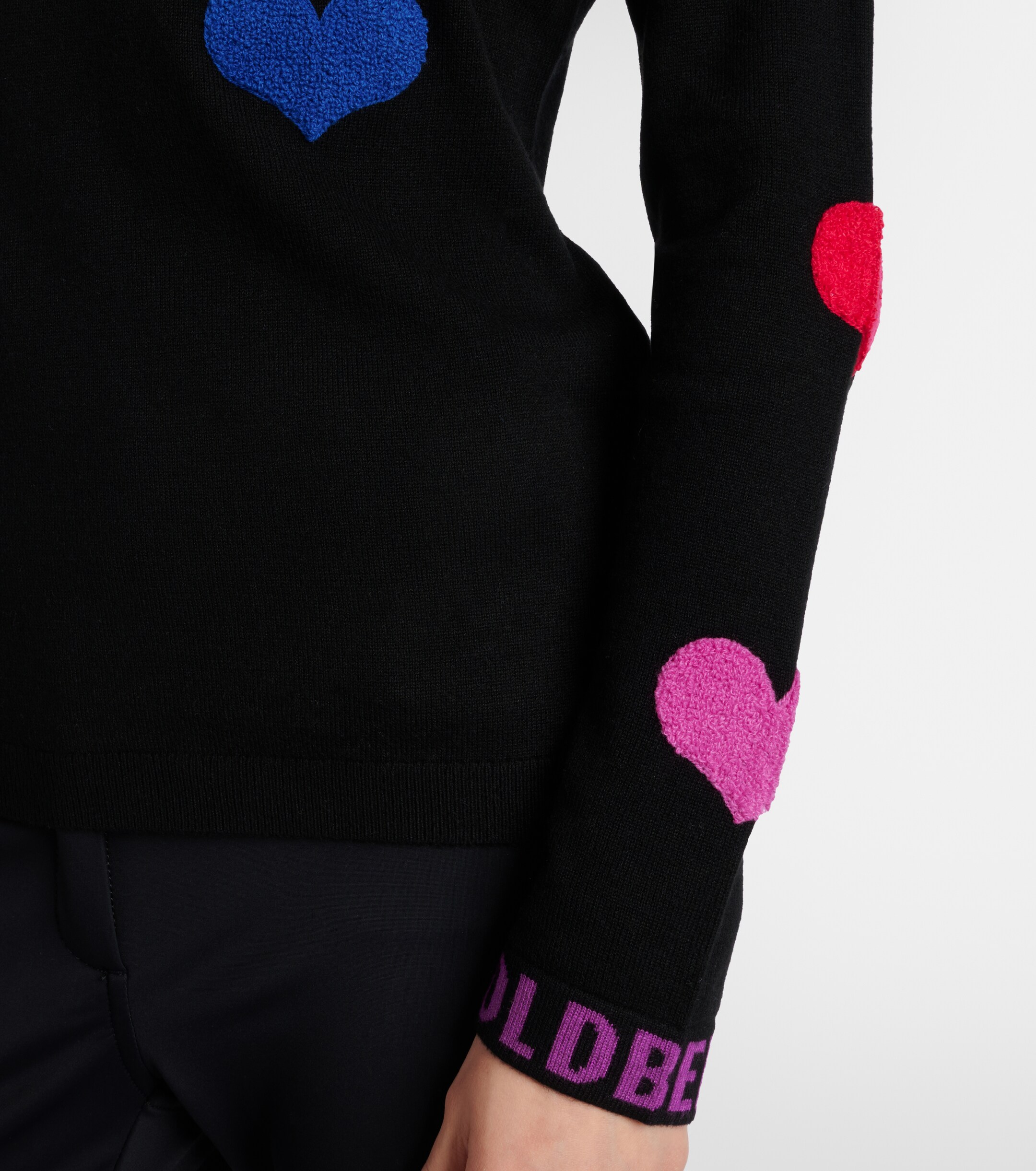 GOLDBERGH Goldbergh Bacio embellished turtleneck sweater