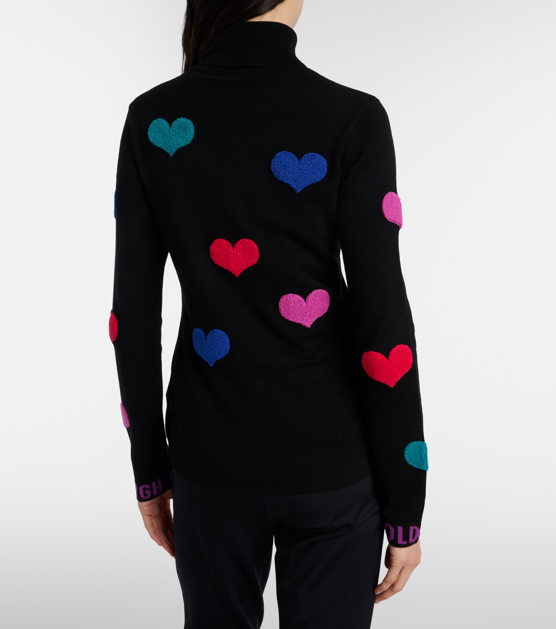 GOLDBERGH Goldbergh Bacio embellished turtleneck sweater