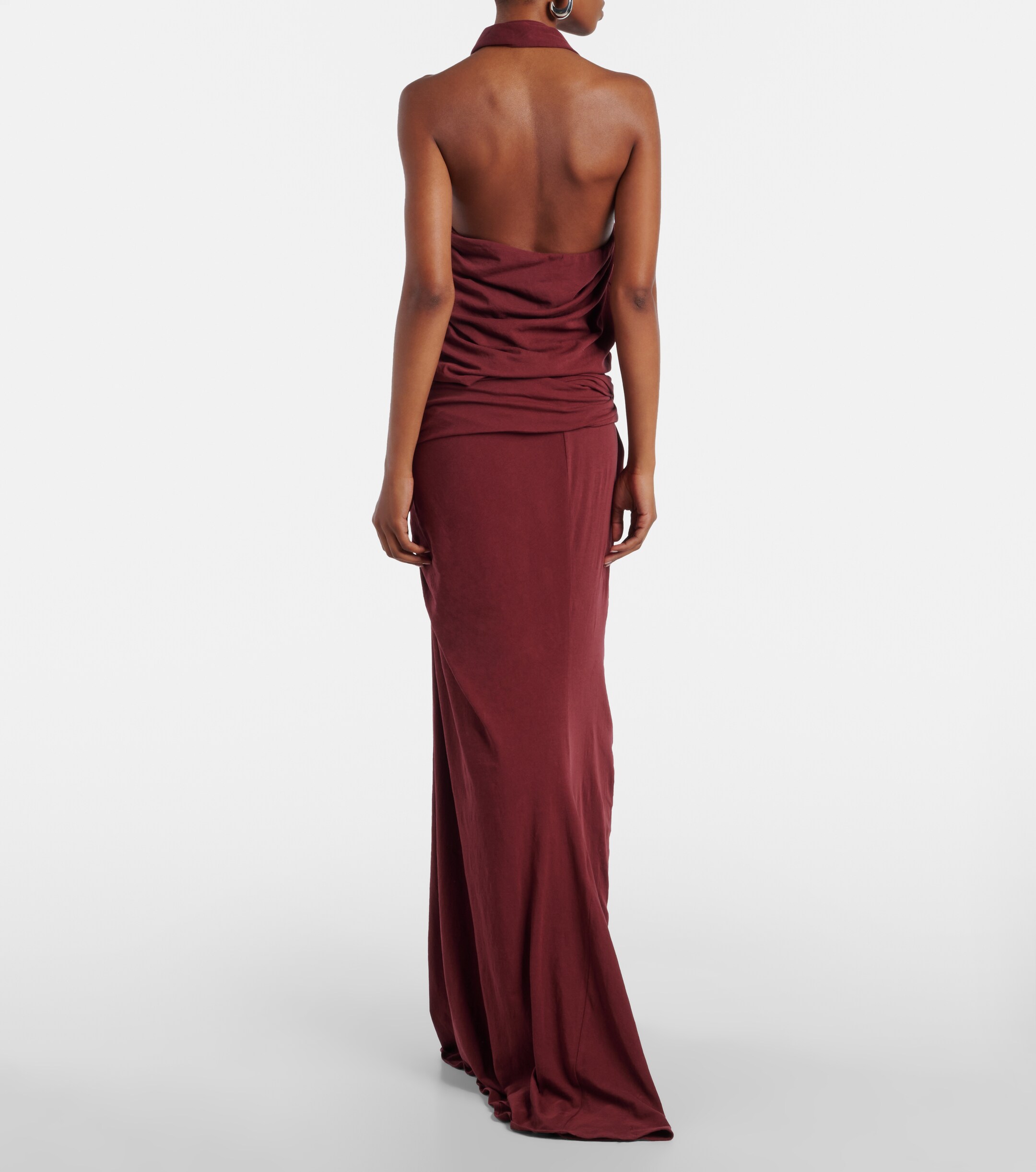 Entire Studios Shroud cotton-blend jersey maxi dress thumbnail