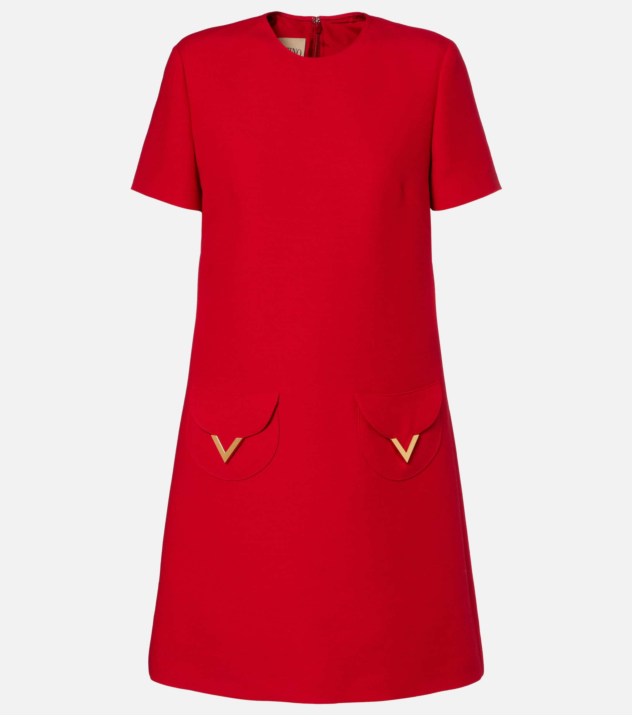 Valentino Crepe Couture VGold minidress thumbnail