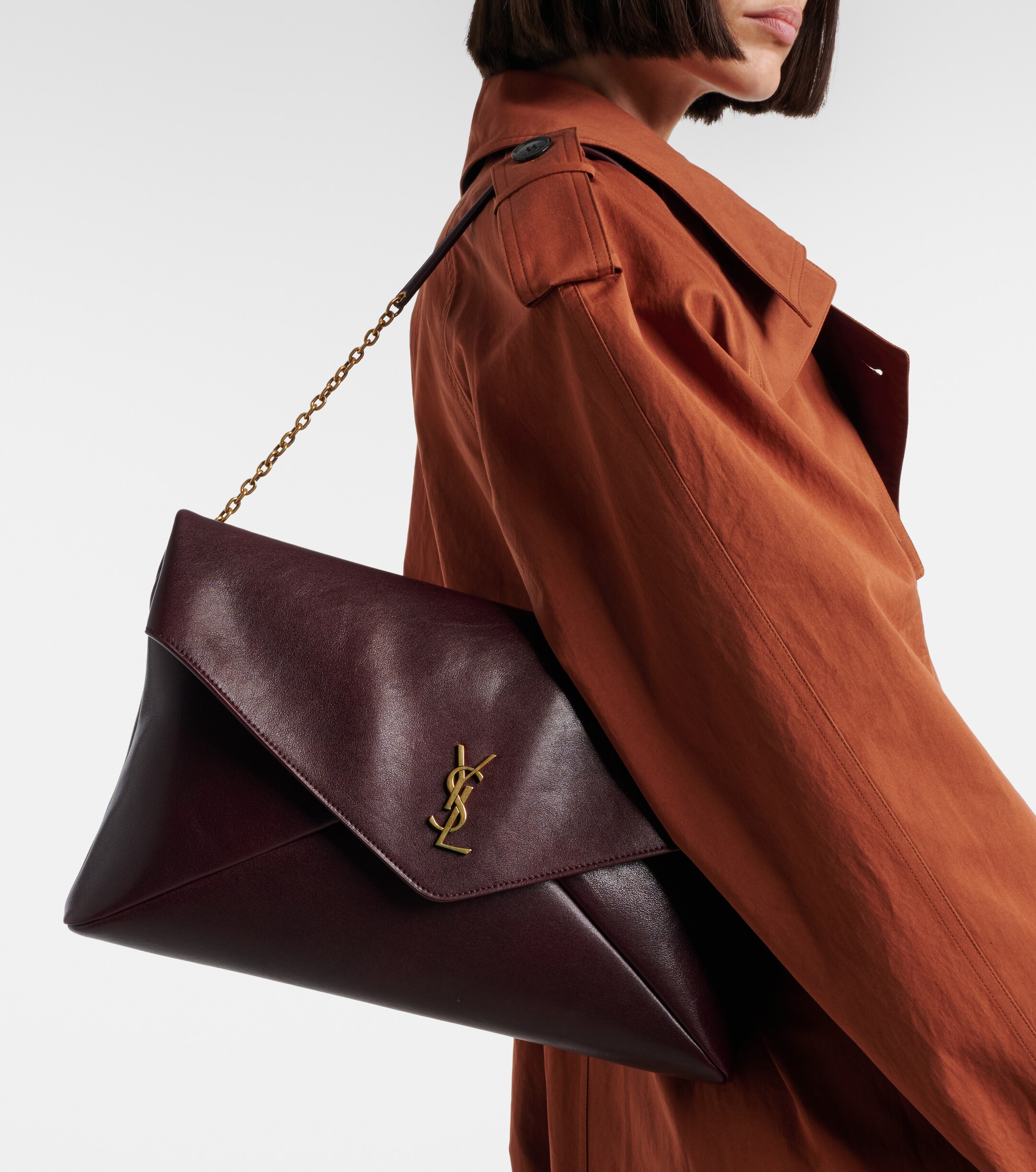 Saint Laurent Cassandre XXL leather shoulder bag