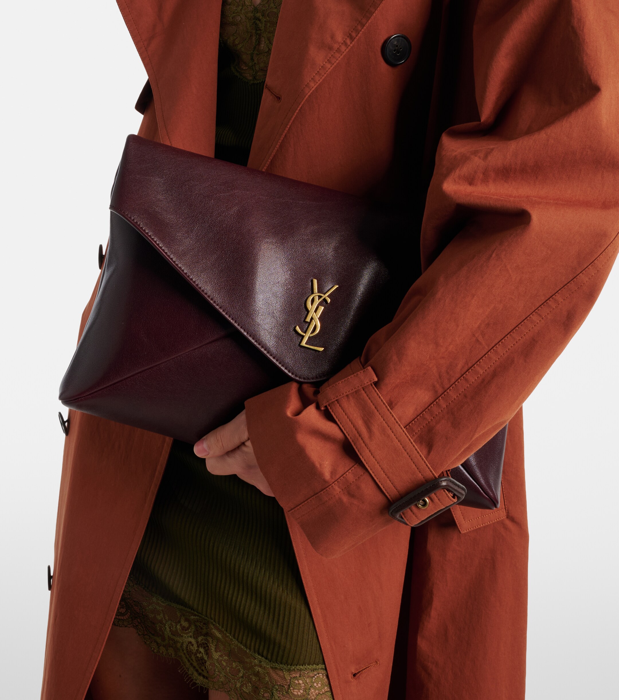 Saint Laurent Cassandre XXL leather shoulder bag