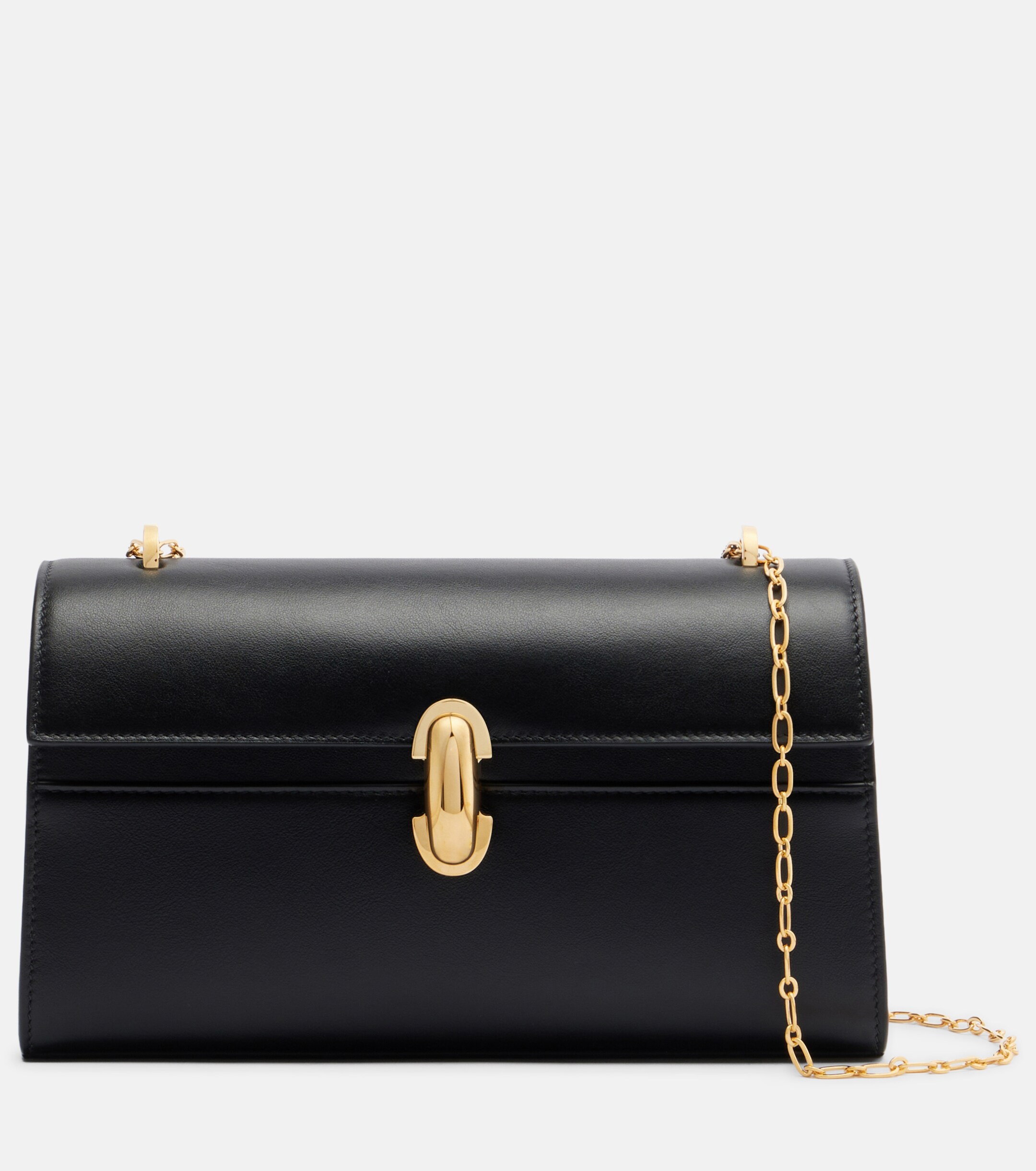 Savette Symmetry Chain Mini leather crossbody bag