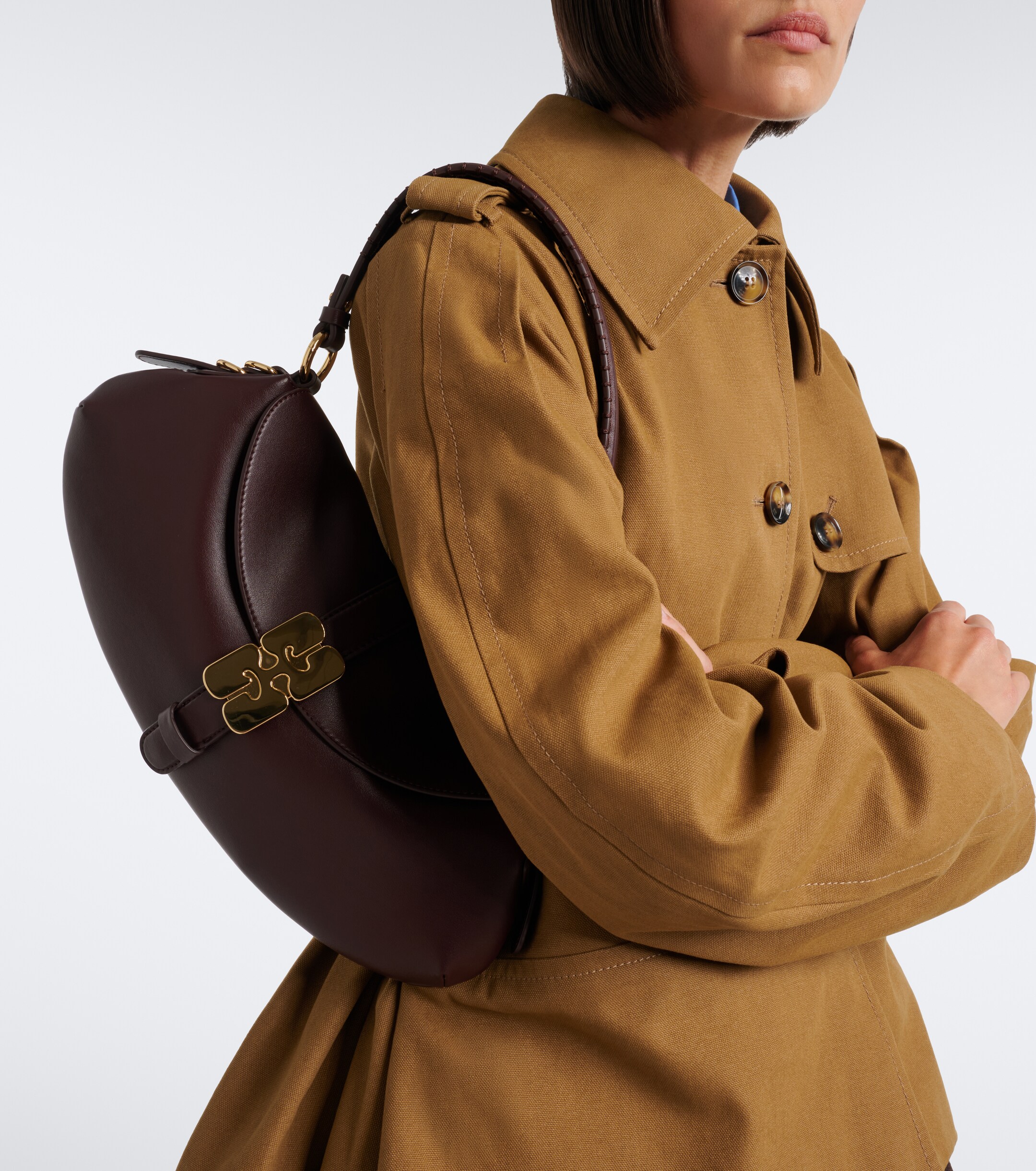 GANNI B-Kat Small shoulder bag