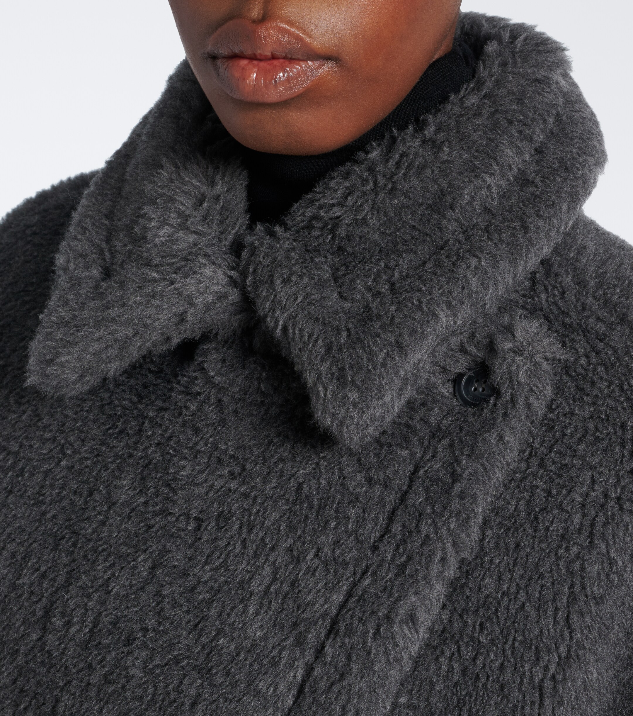 Max Mara Max Mara Wool, alpaca, and silk cape