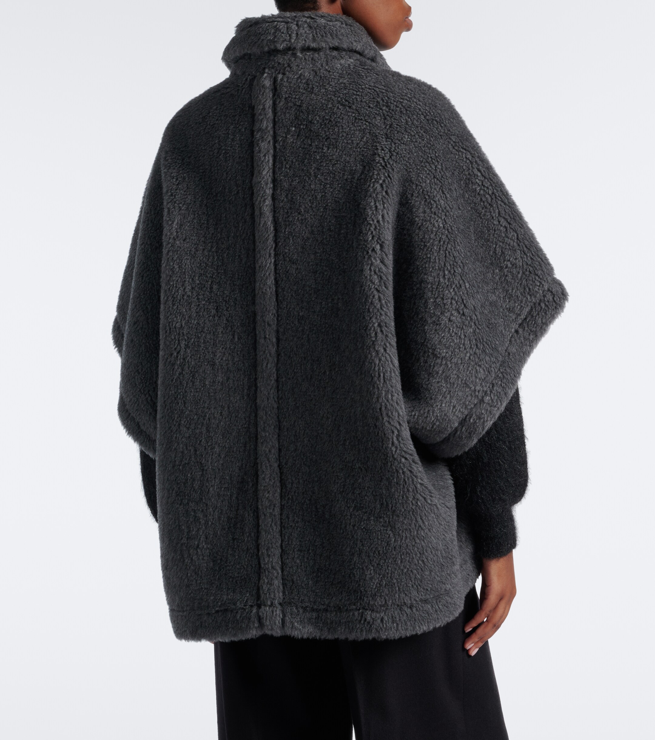 Max Mara Max Mara Wool, alpaca, and silk cape